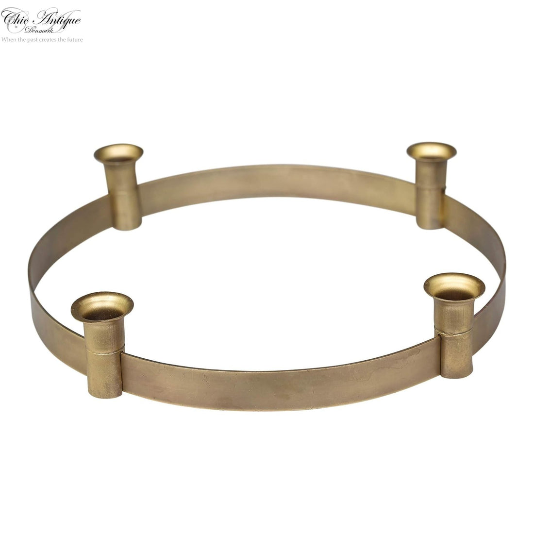 Chic Antique Adventskranz Antik Messing ø 33 cm