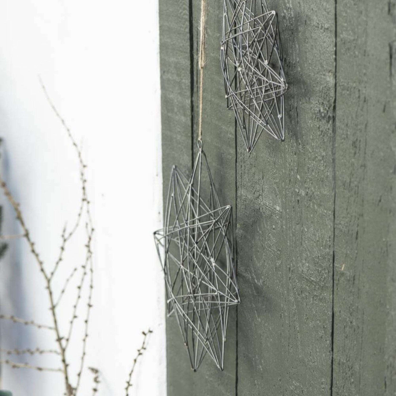 Ib Laursen dreidimensionaler Stern in 2 Größen