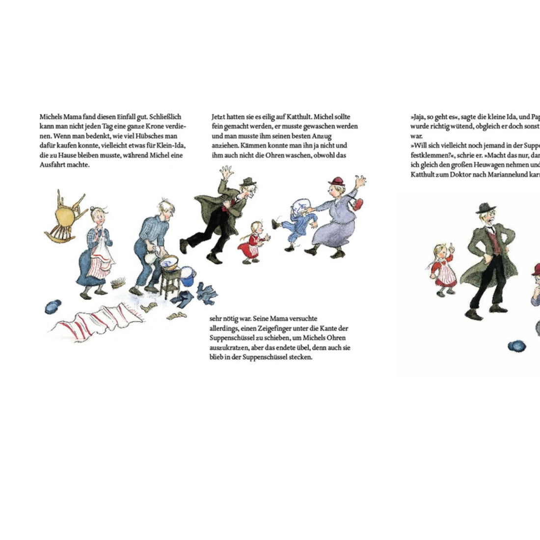 Astrid Lindgren "Als Michel den Kopf in die Suppenschüssel steckte"