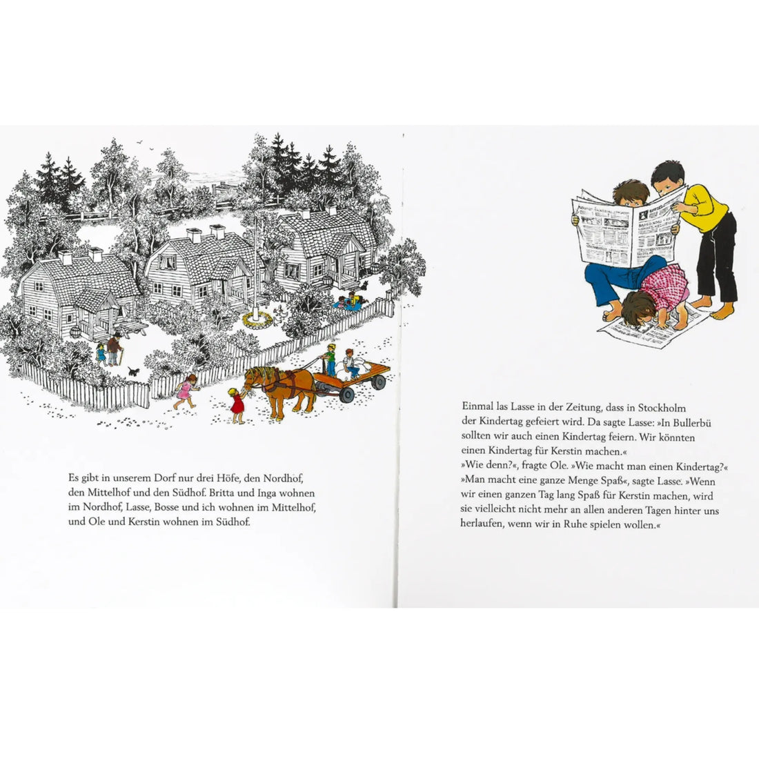 Astrid Lindgren "Geschichten aus Bullerbü"