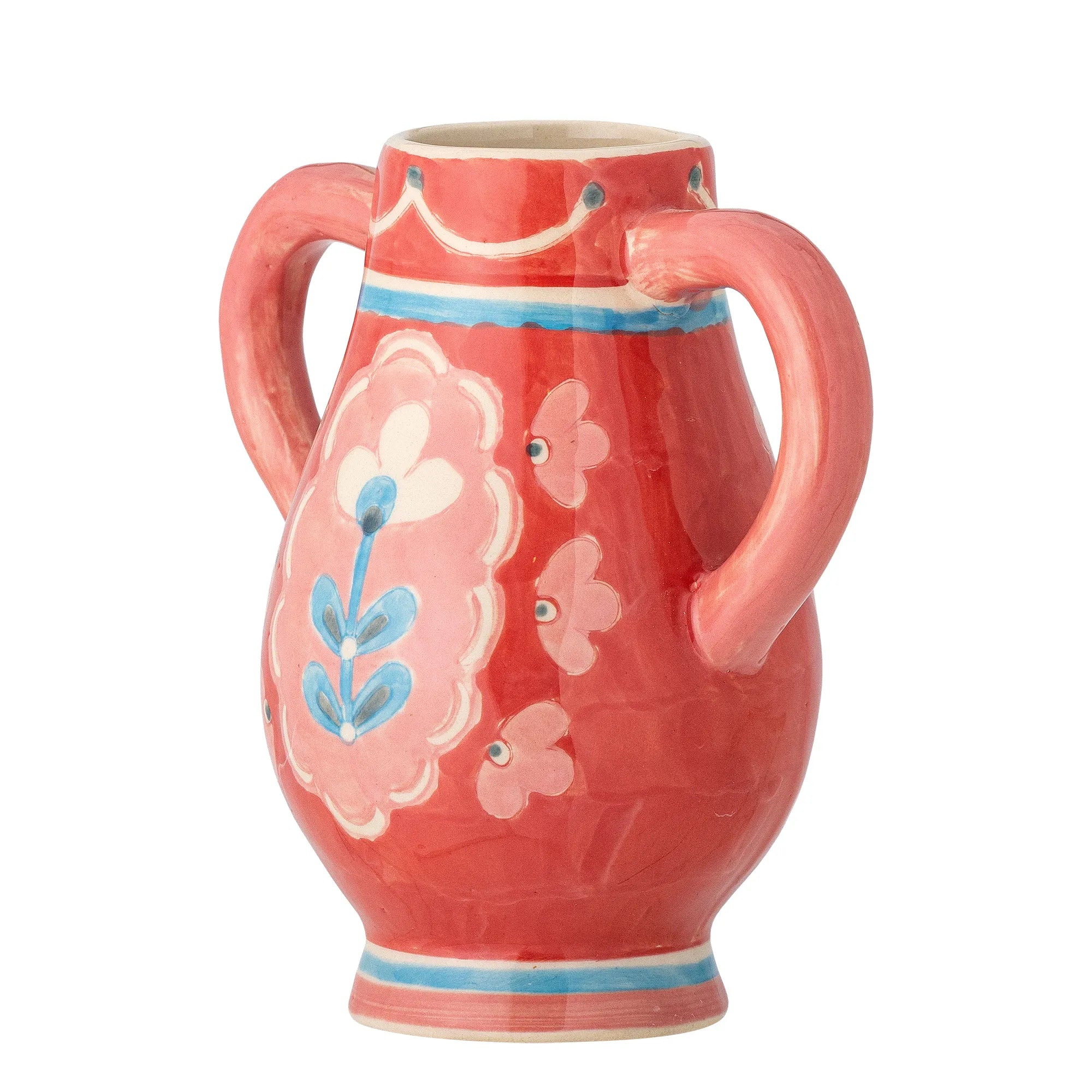 Bloomingville Vase "Odina" rot 15 cm