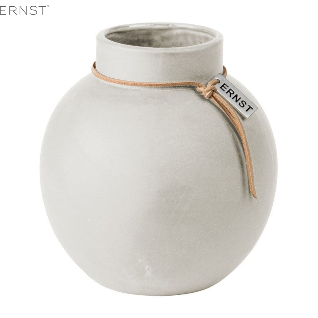 Ernst vase weiß aus steingut anna und ole shop