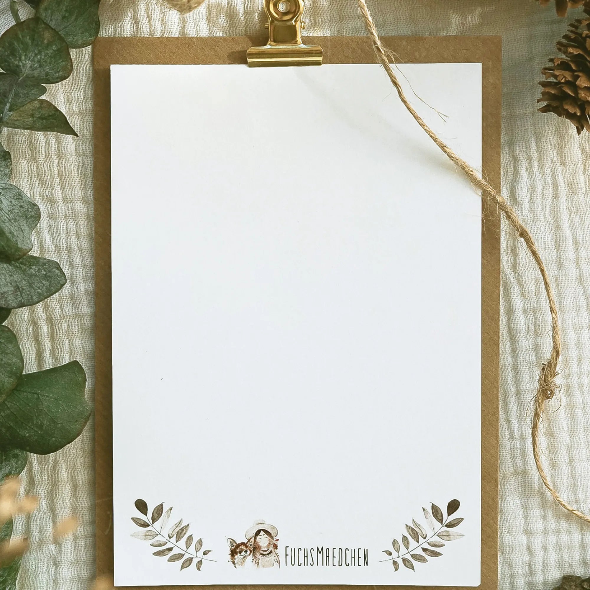 Fuchsmaedchen Postkarte "Sei frech, wild & wunderbar"