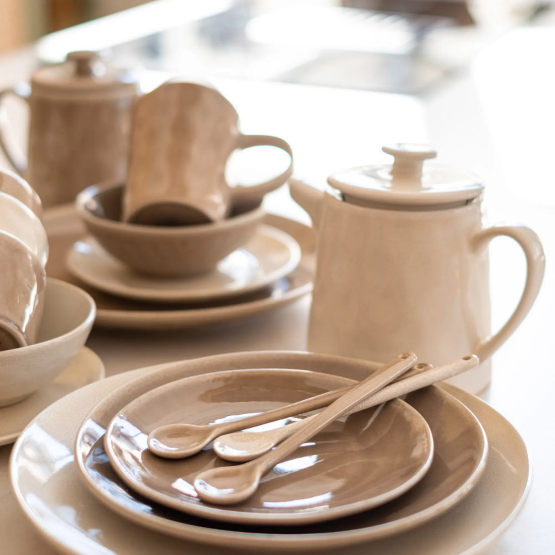 Home society teekanne sofie beige 750 ml anna und ole shop