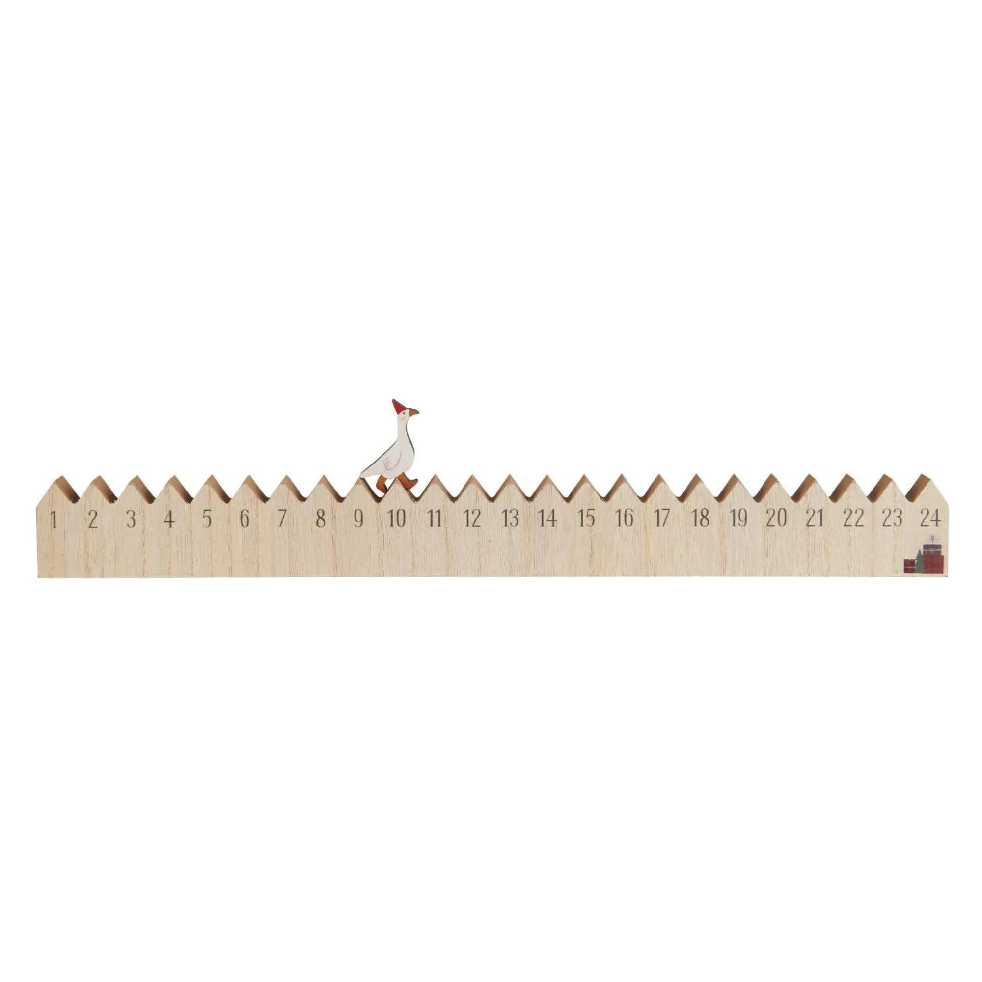 Ib Laursen Adventskalender "Gehende Gans" 50 cm Weihnachten