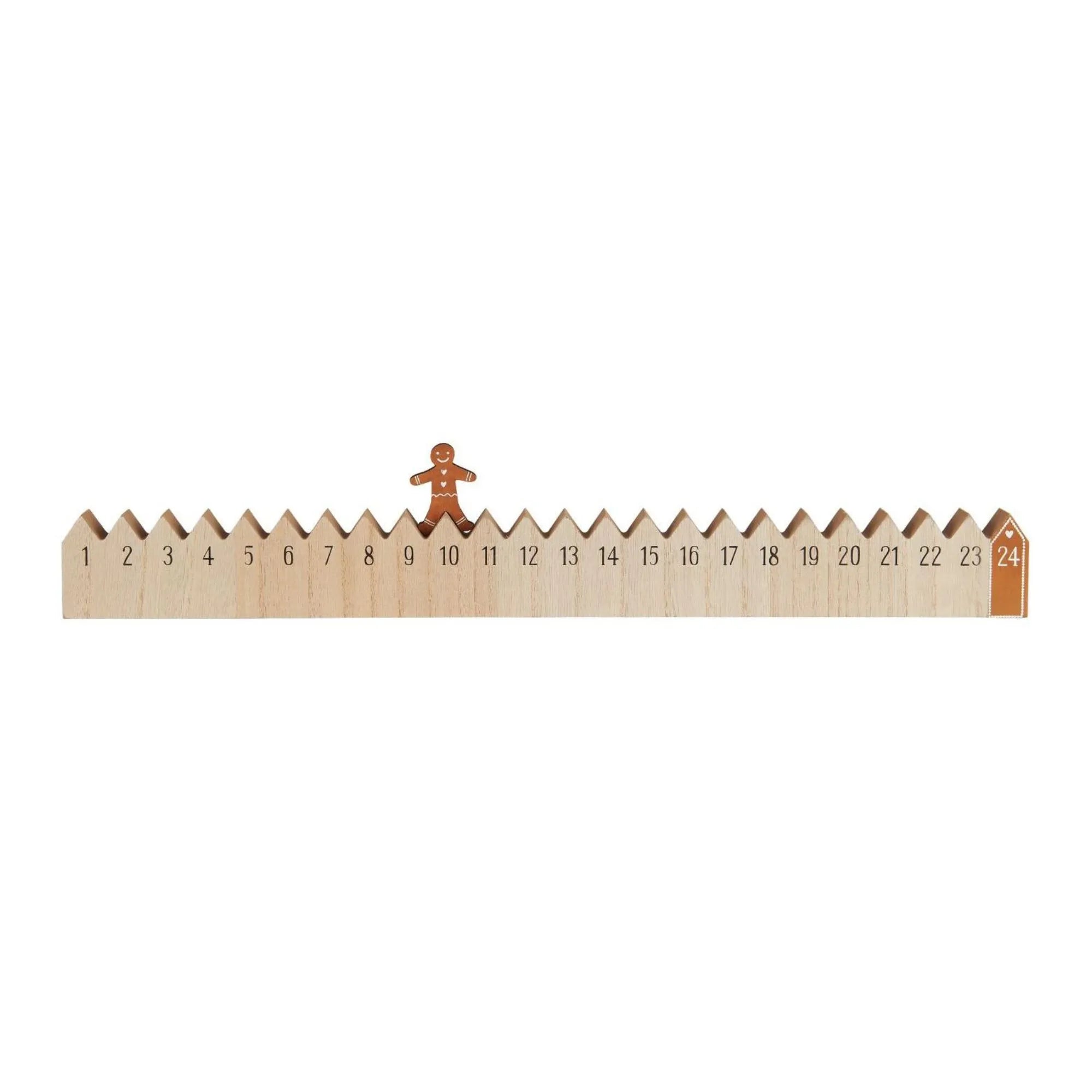 Ib Laursen Adventskalender "Lebkuchenmann" 50 cm Weihnachten