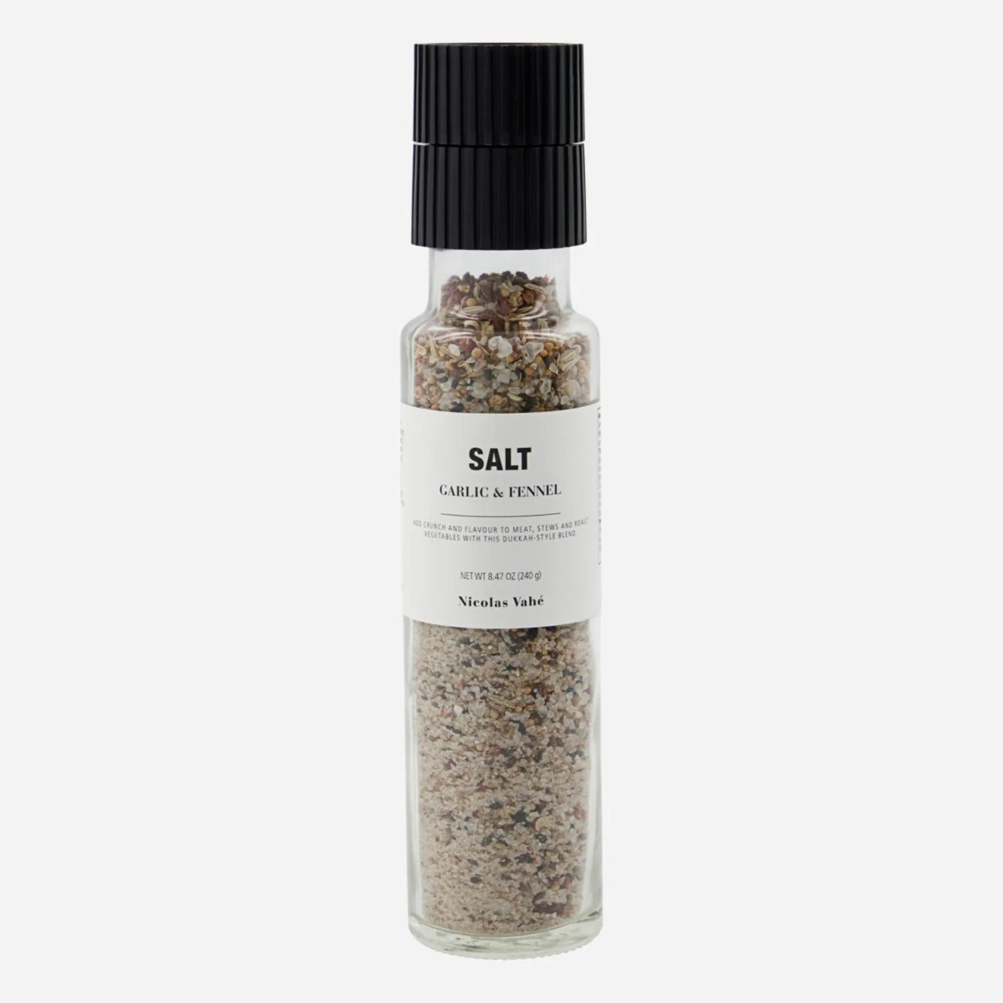 Nicolas Vahé Gewürzmühle "Salz, Knoblauch, Fenchel" 240 g