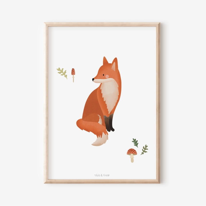 Tilda und Theo poster fuchs anna und ole shop