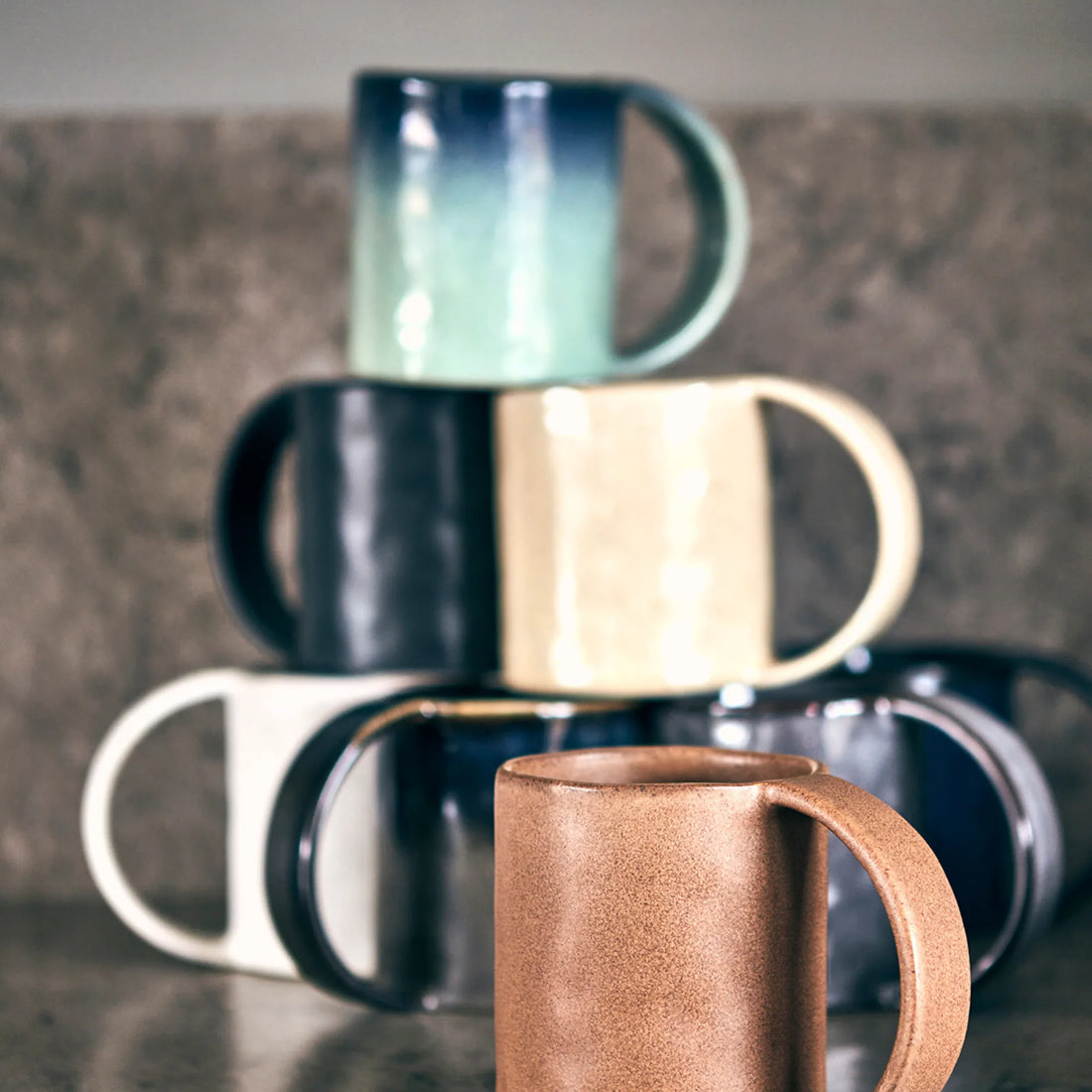 Affari of Sweden Tasse "Svea" dunkelblau 450 ml