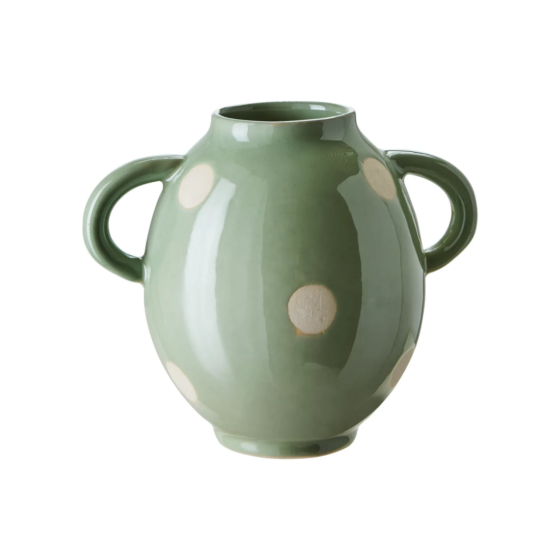 Affari of Sweden Vase "Dot" hellgrün 15 cm