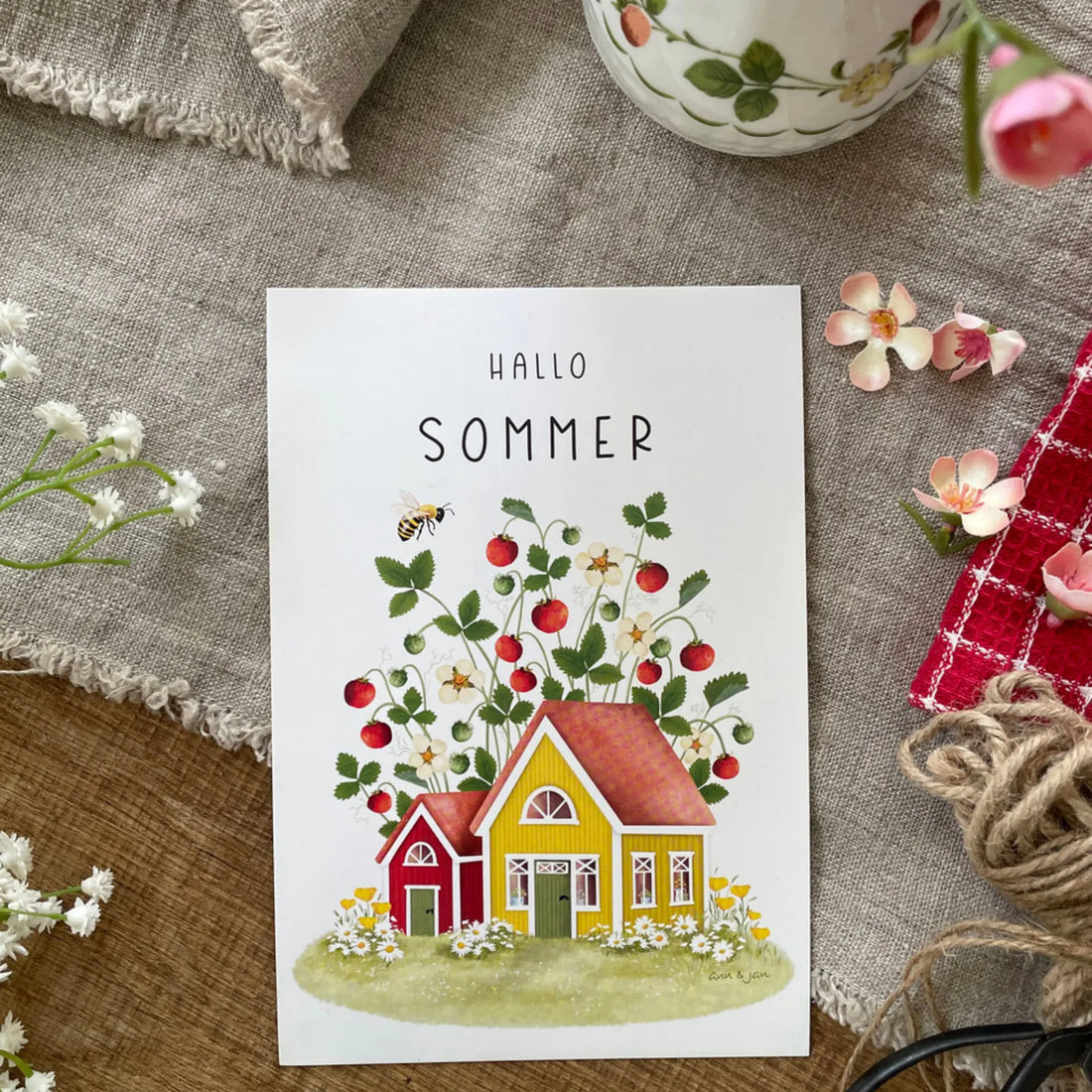 ann & jan karte hallo sommer anna und ole shop