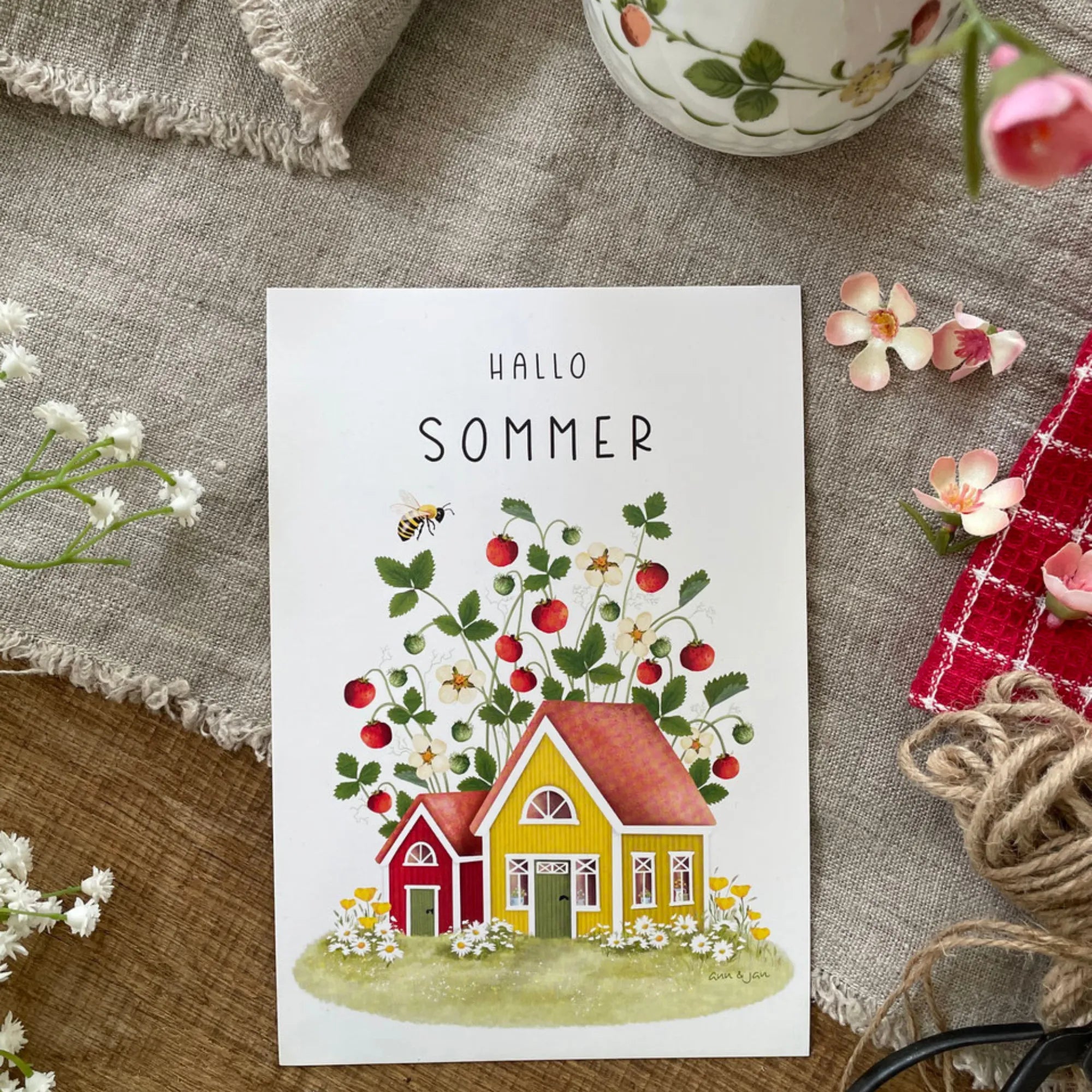 ann & jan karte hallo sommer anna und ole shop