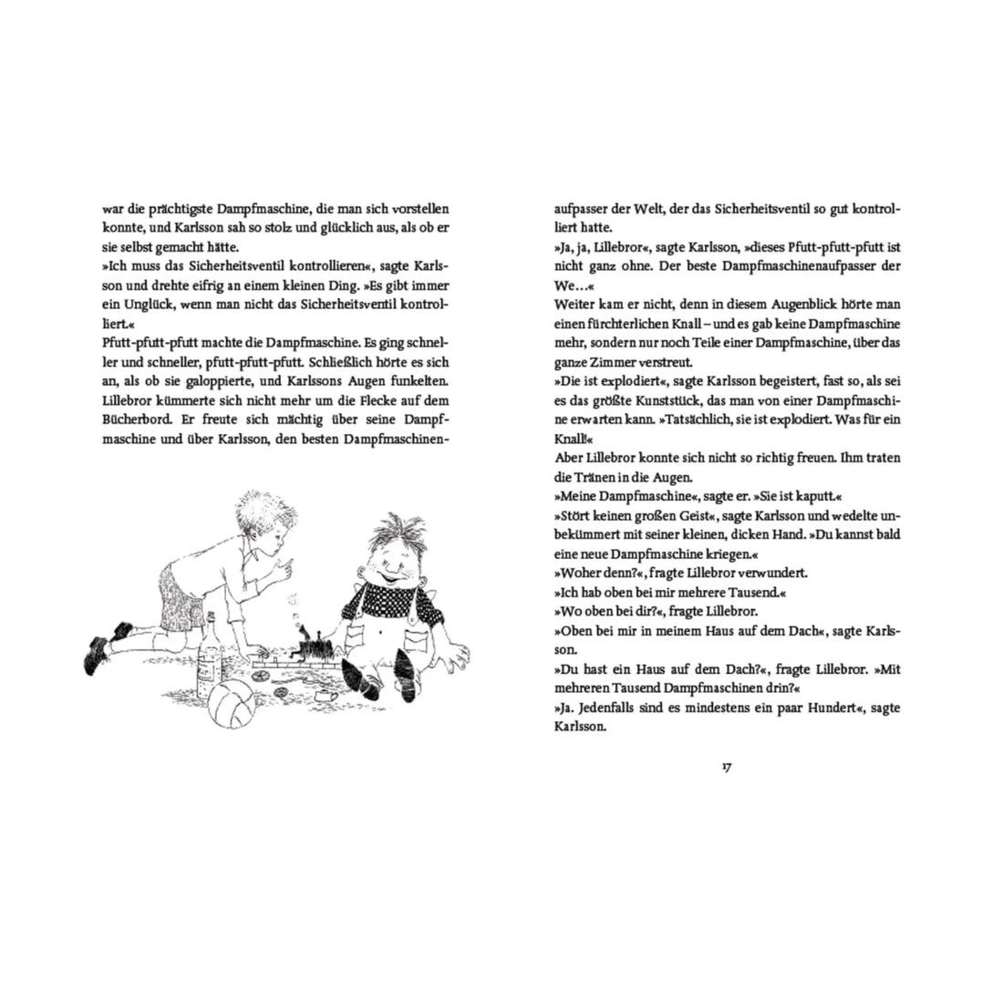 Astrid Lindgren Buch "Karlsson vom Dach" Band 1