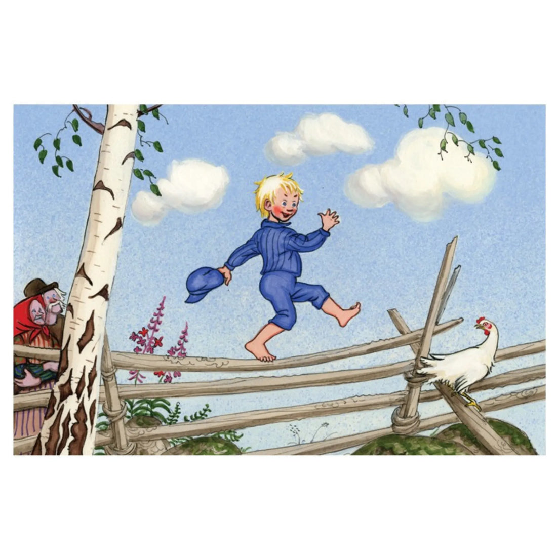 barbo toys klappkarte Michel aus Lönneberga  anna und ole shop