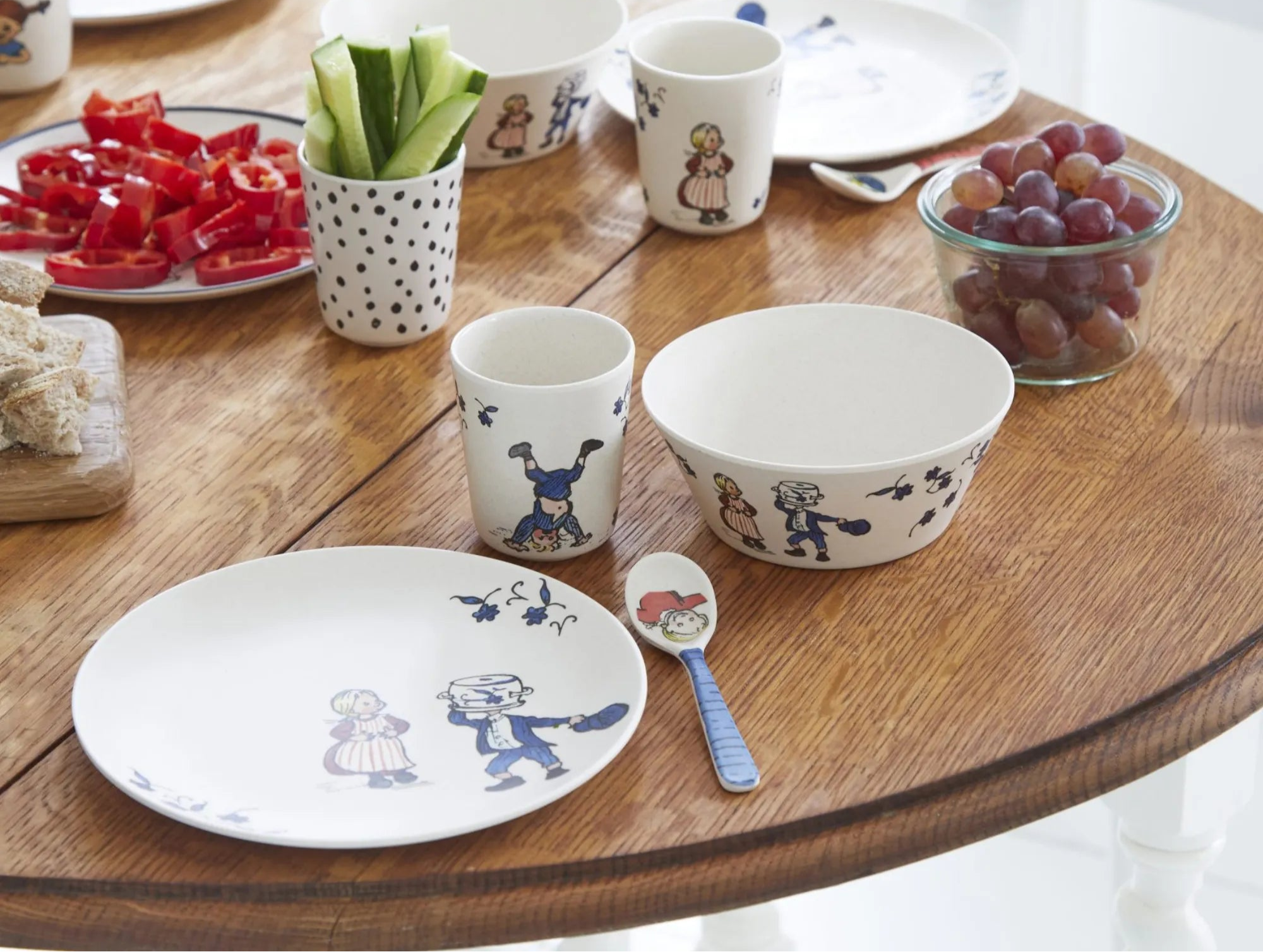 Barbo Toys Teller aus Melamin "Michel aus Lönneberga" ø 21 cm