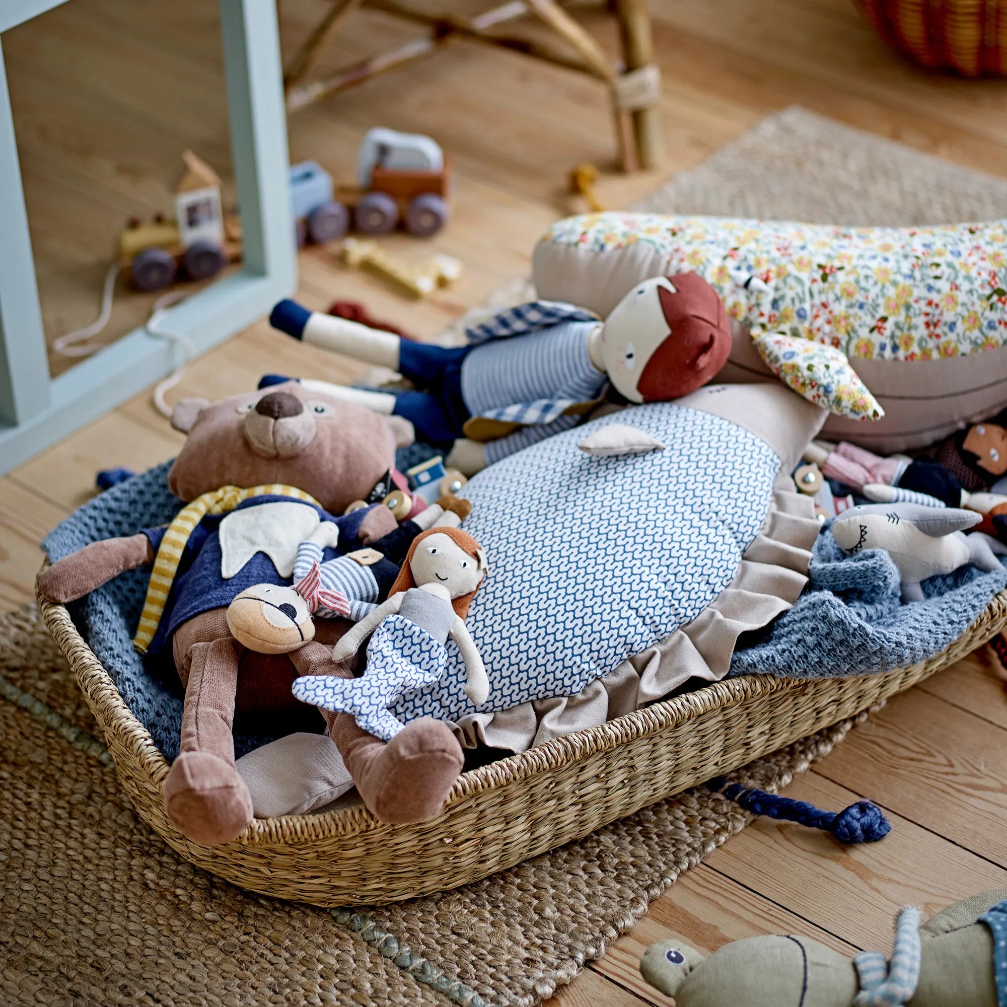 Bloomingville Puppen Spielset "Mio" Pirat 3-teilig aus Baumwolle