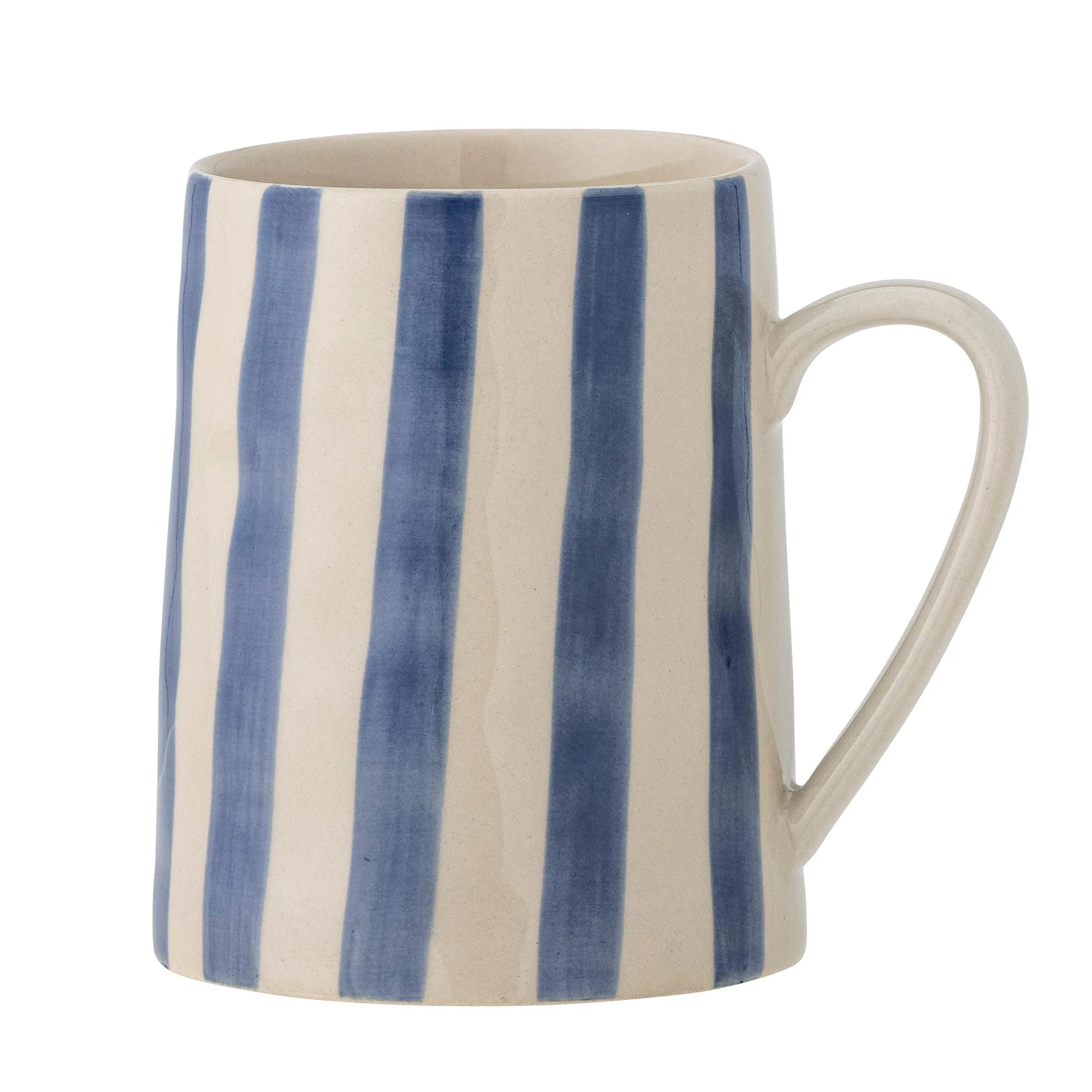 Bloomingville Tasse Becher "Begonia" blau 440 ml