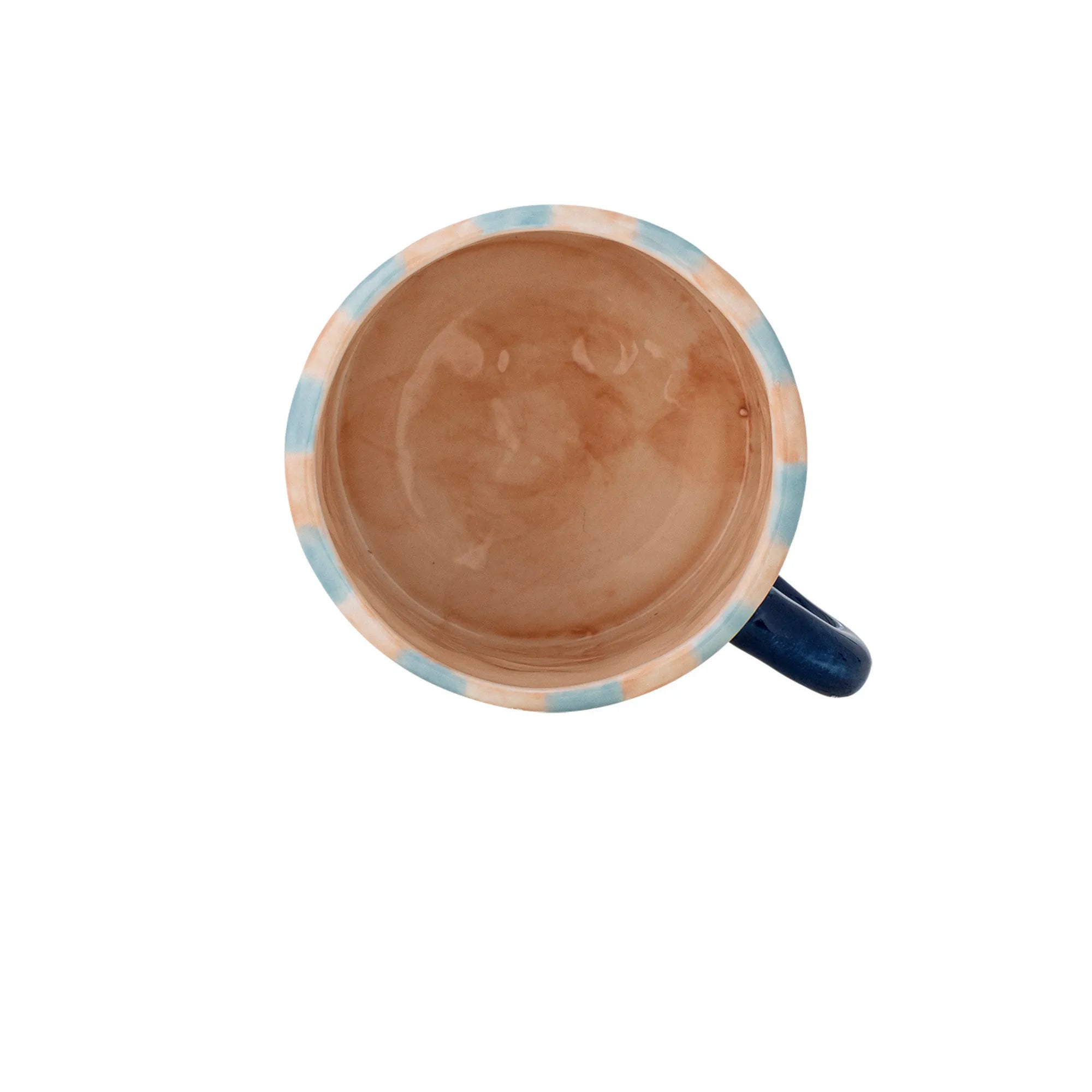 Bloomingville Tasse Becher "Phoenix" rosa gestreift 250 ml