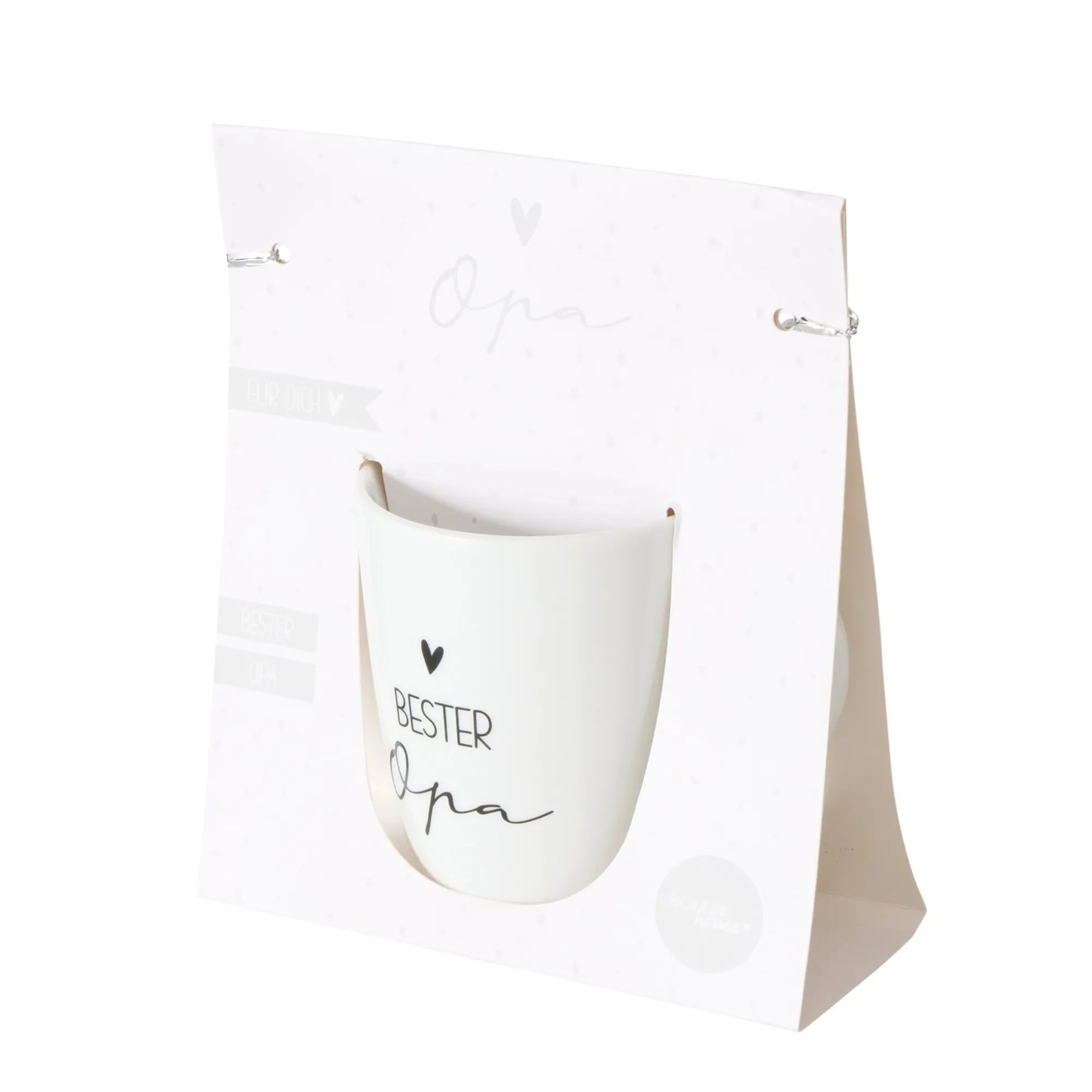 Boltze Becher Tasse "Familie" weiß verschiedene Varianten 330ml