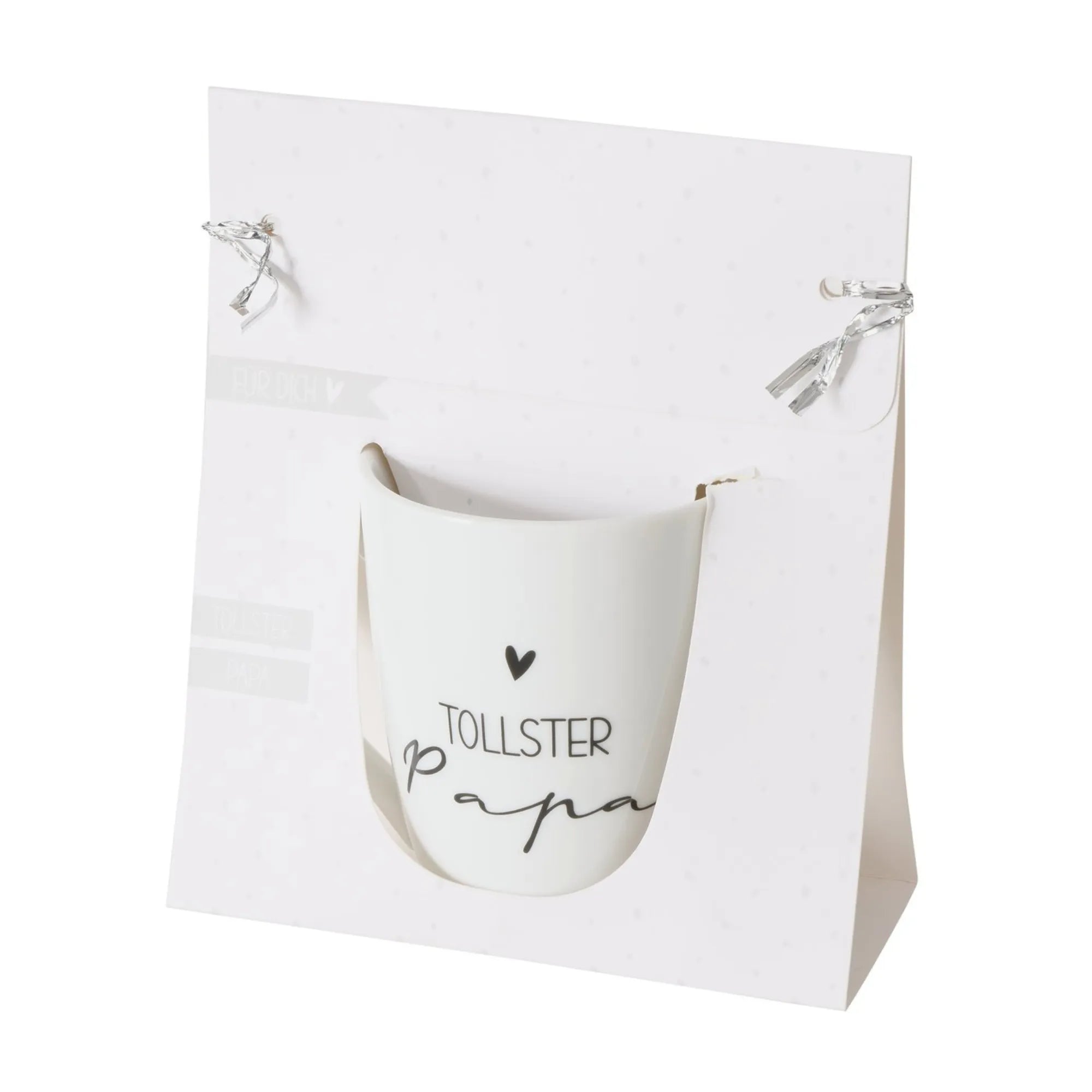 Boltze Becher Tasse "Familie" weiß verschiedene Varianten 330ml