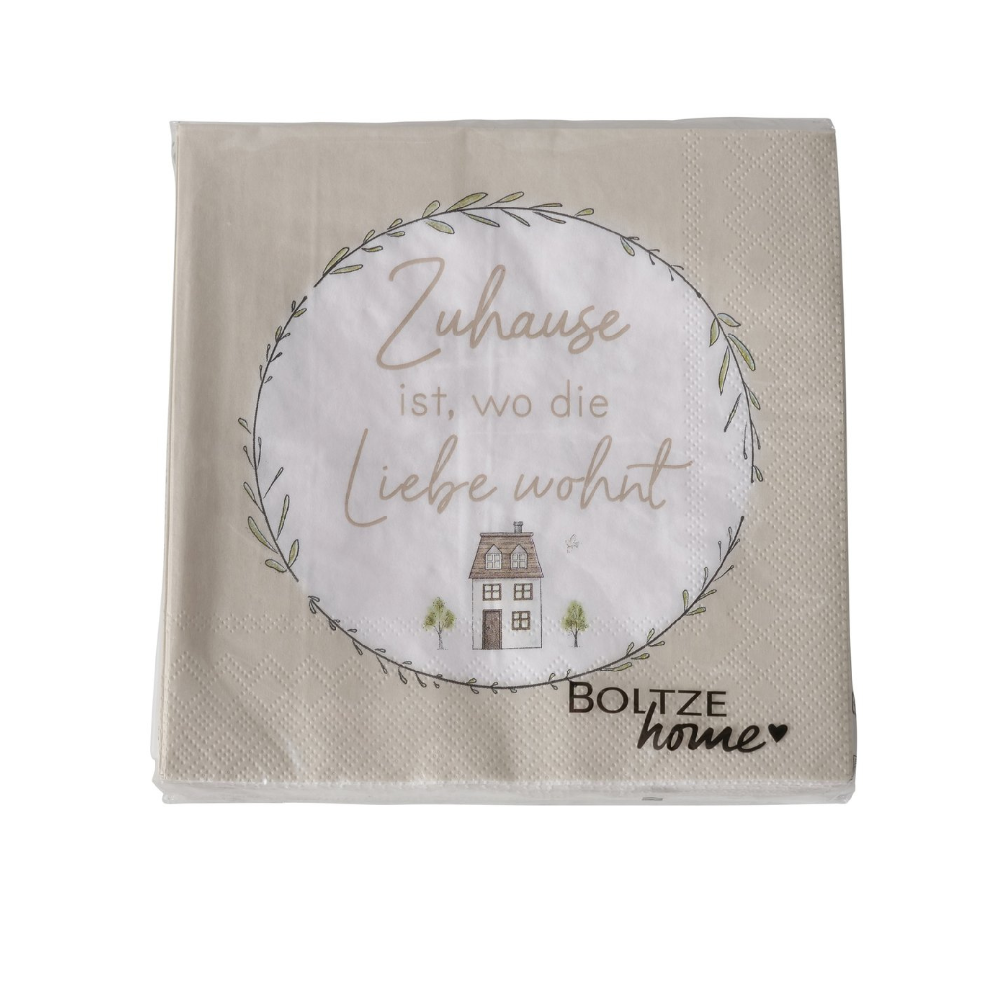 Boltze 20 Stück Servietten "Bergström" 3 verschiedene Designs