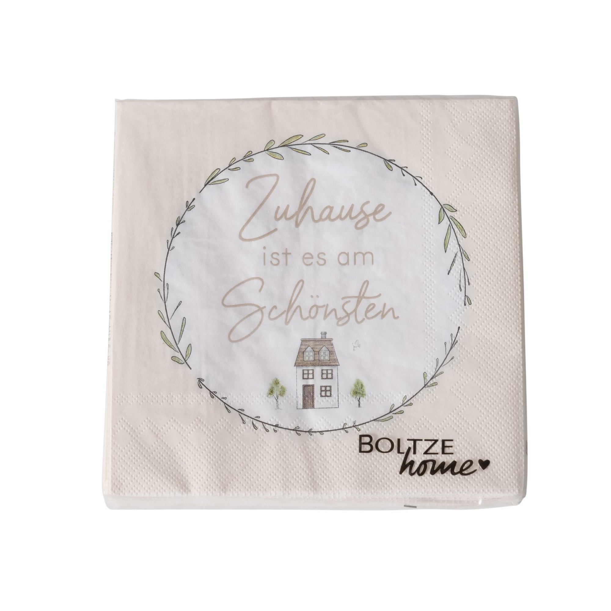 Boltze 20 Stück Servietten "Bergström" 3 verschiedene Designs