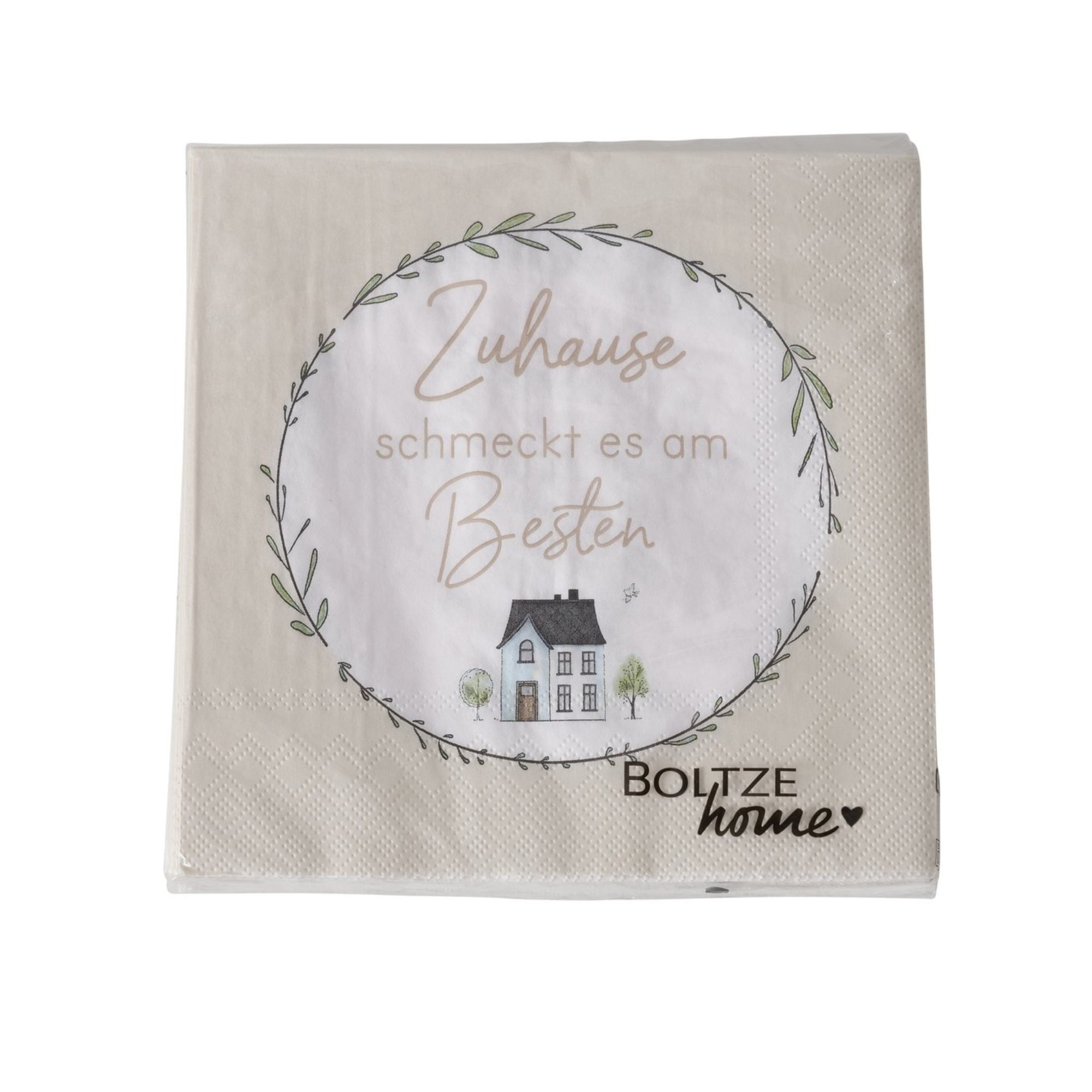 Boltze 20 Stück Servietten "Bergström" 3 verschiedene Designs