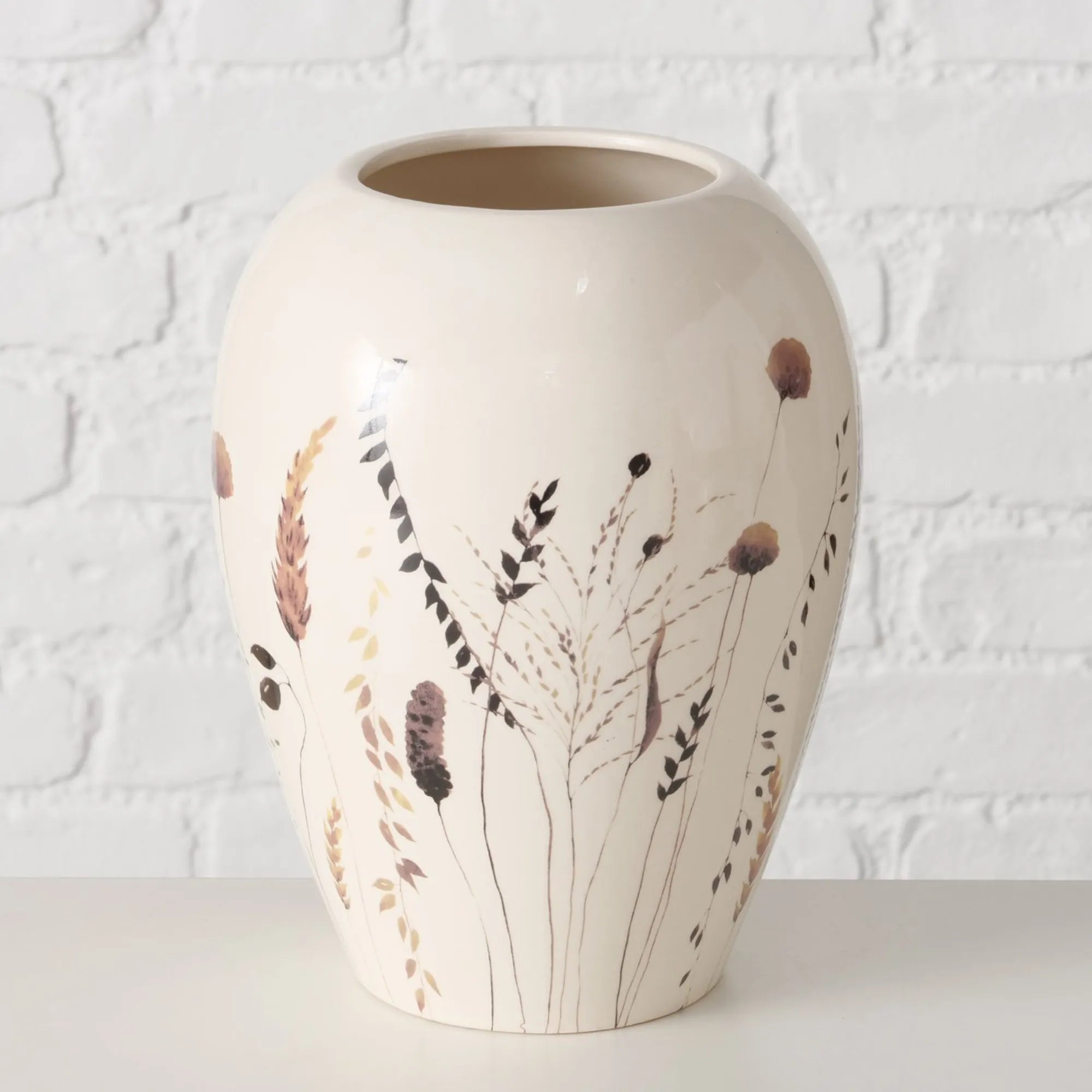 Boltze Vase "Jelena" aus Keramik 23 cm