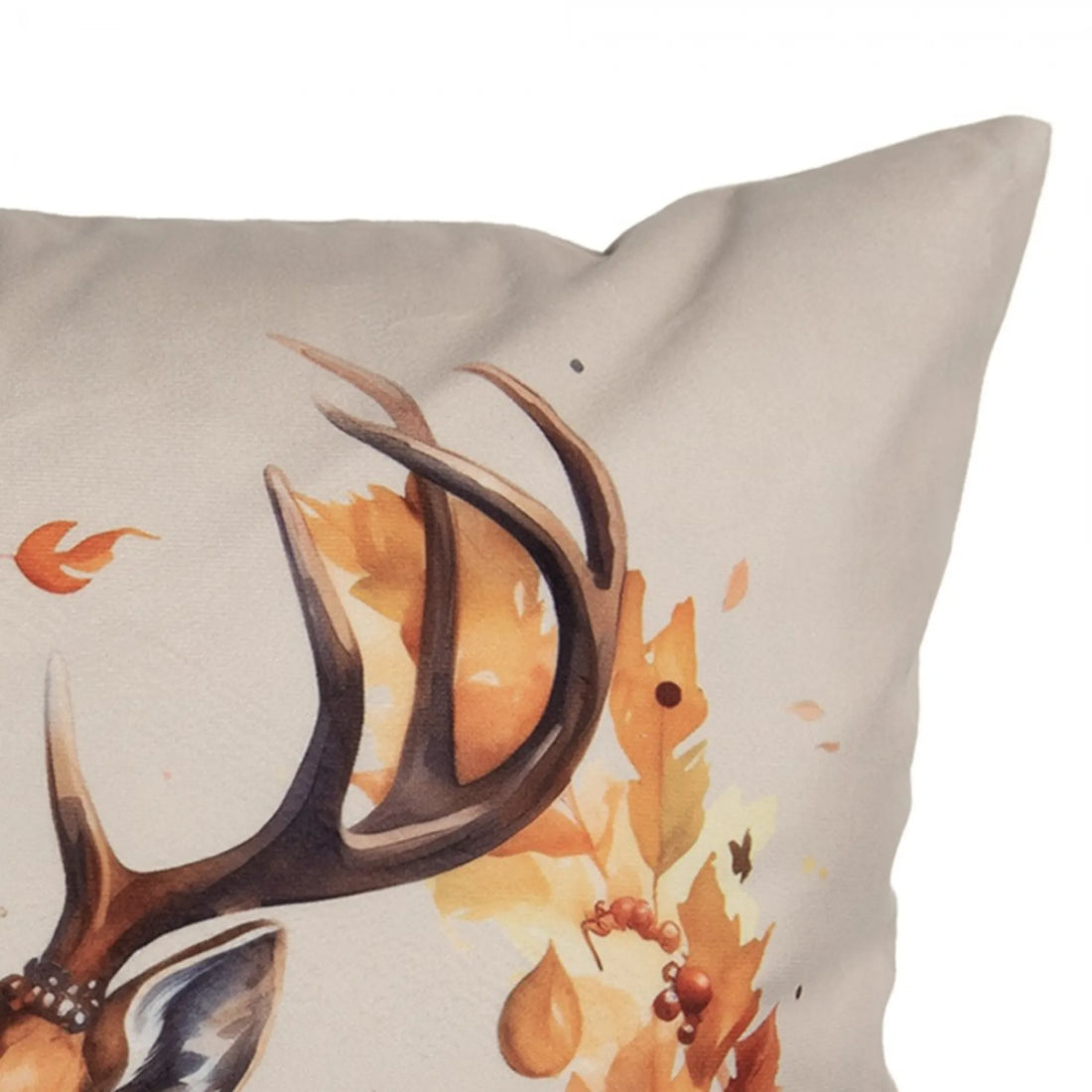 Clayre & Eef Kissenhülle "Hirsch im Herbst" 45 cm