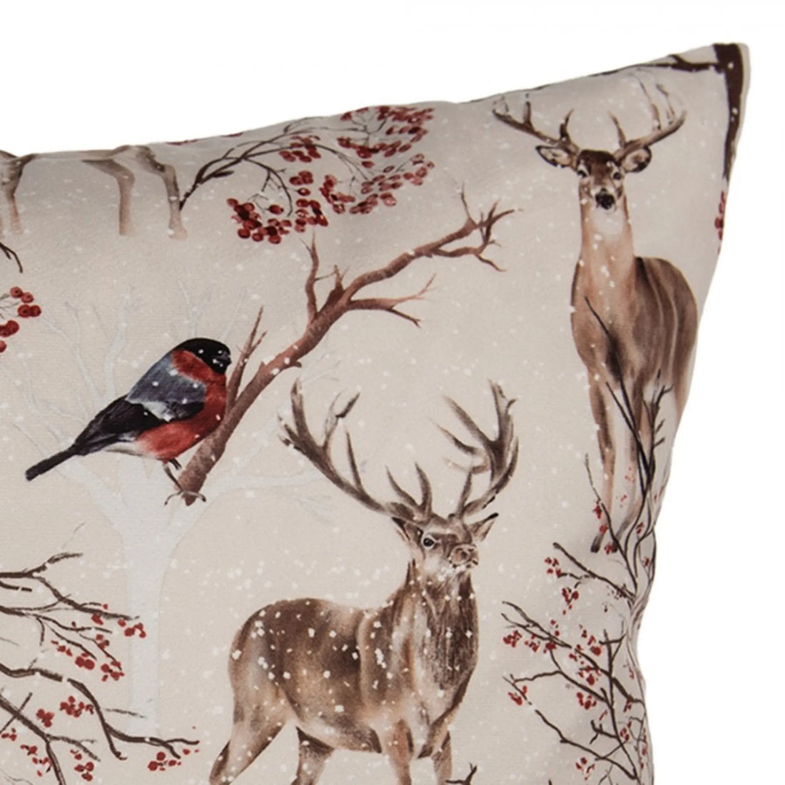 Clayre & Eef Kissenhülle "Winterwald" 45 cm