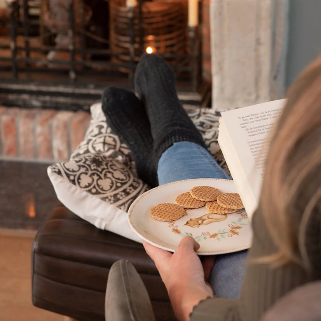 clayre eef teller schlafender fuchs herbst anna und ole shop