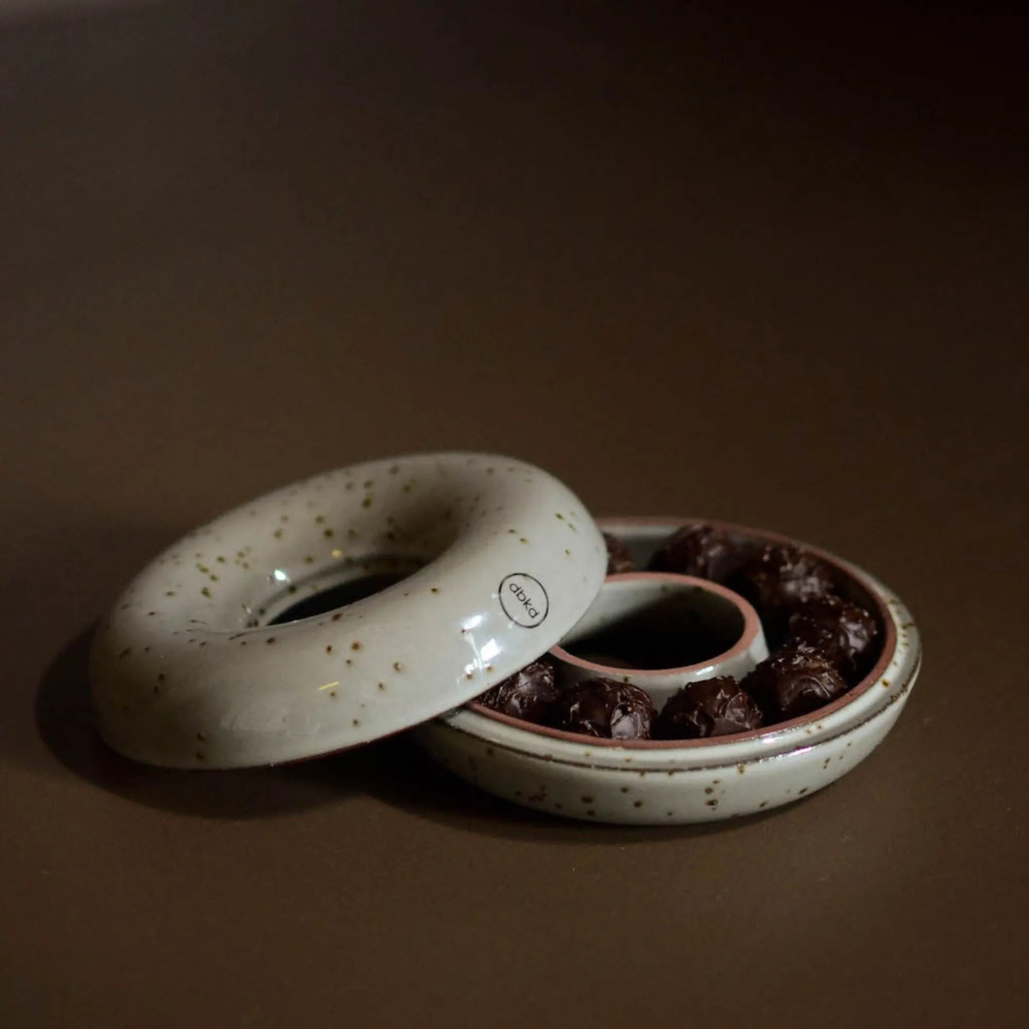 schale aufbewahrung DBKD Aufbewahrung Schale "Donut" grau – Anna & Ole