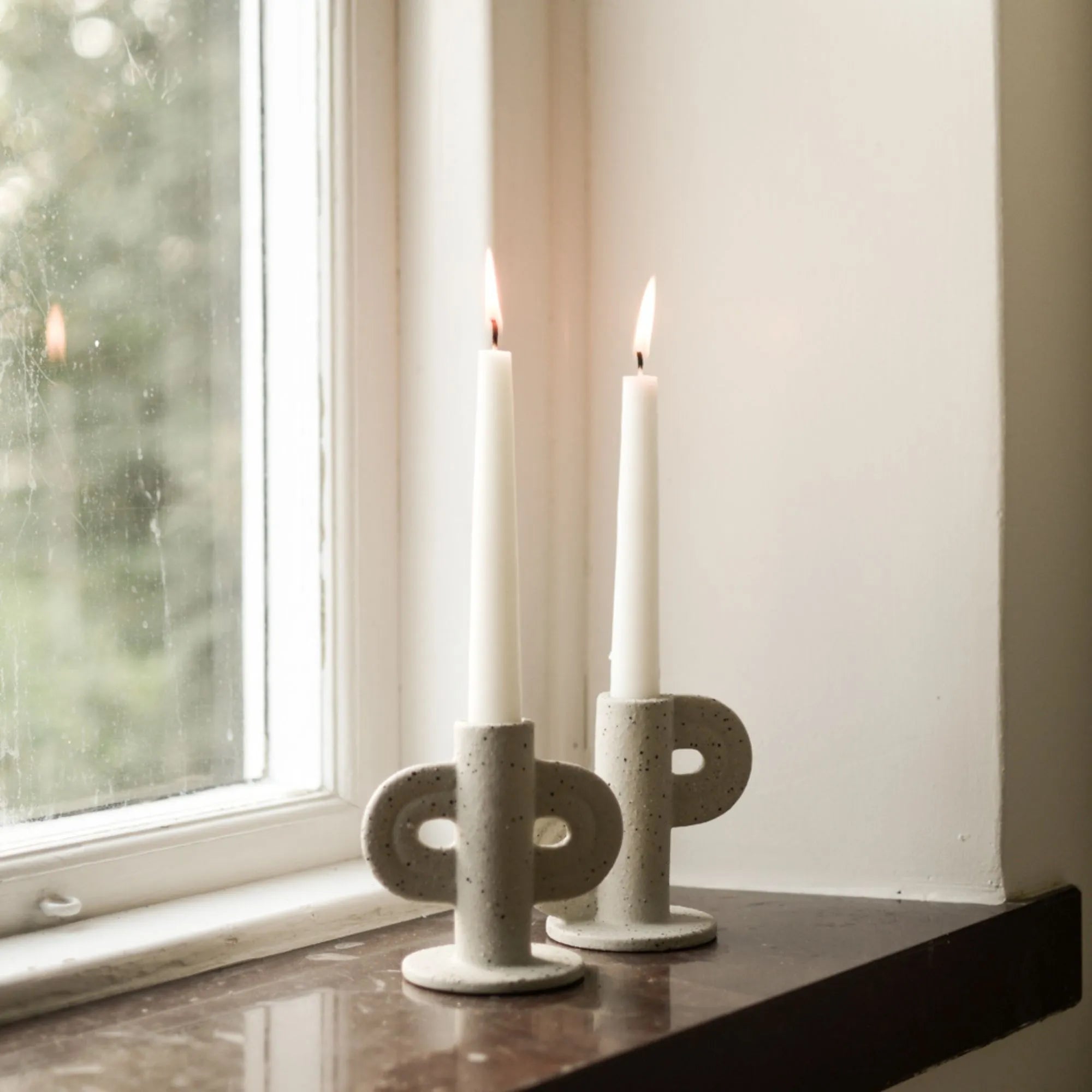 dbkd kerzenhalter swirl sandfarben annaundole shop