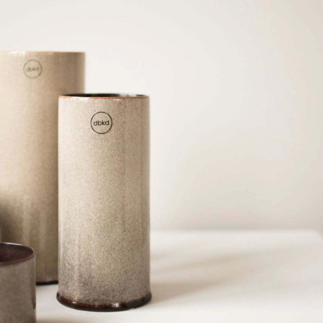 DBKD Vase "Astillbe" Farbe grün braun 18 cm