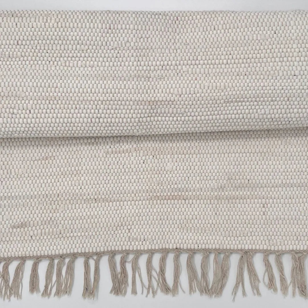 Femme Facon Teppich Läufer 70 x 140 cm creme weiß