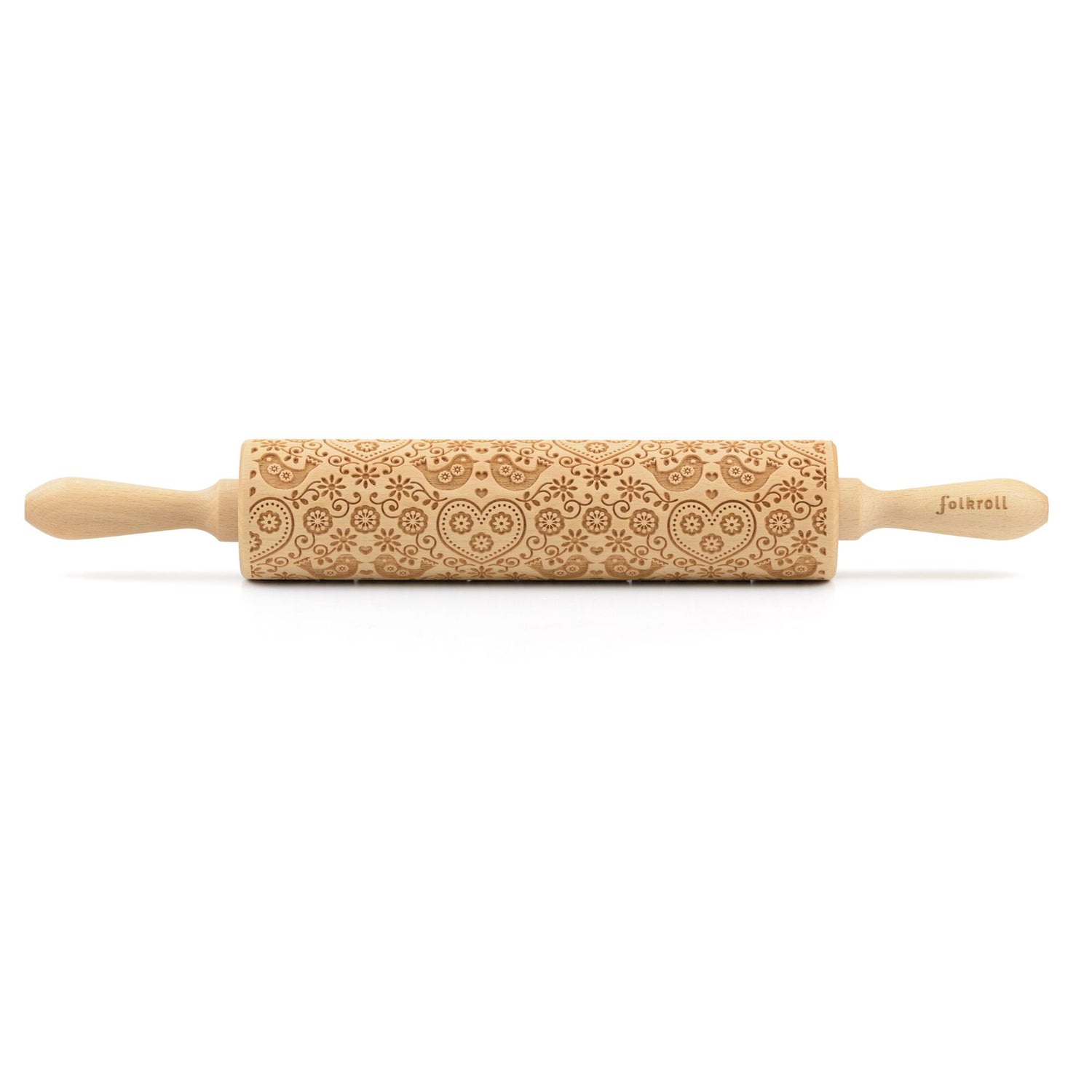 Folkroll Motiv Teigrolle "Tauben" 43 cm