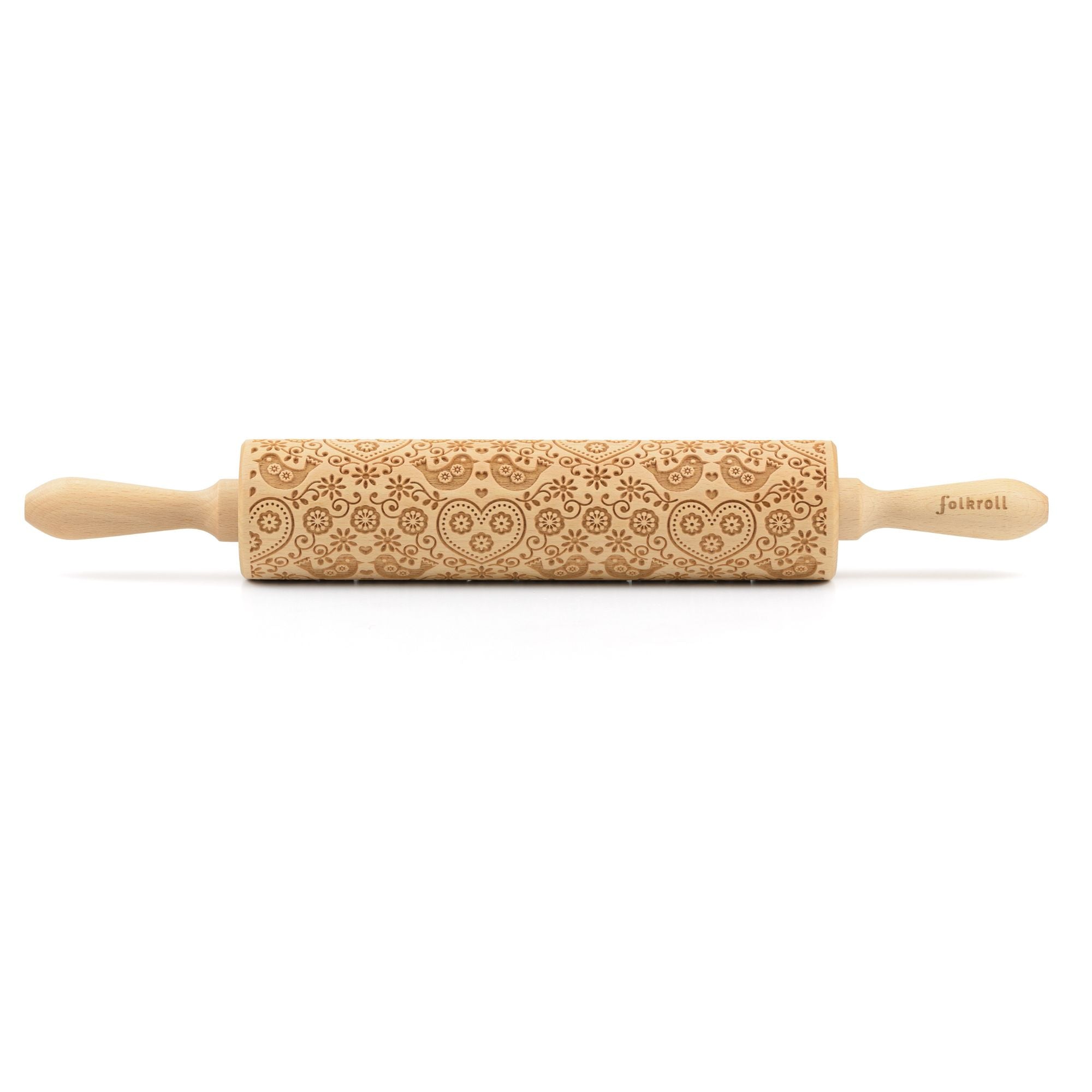 Folkroll Motiv Teigrolle "Tauben" 43 cm