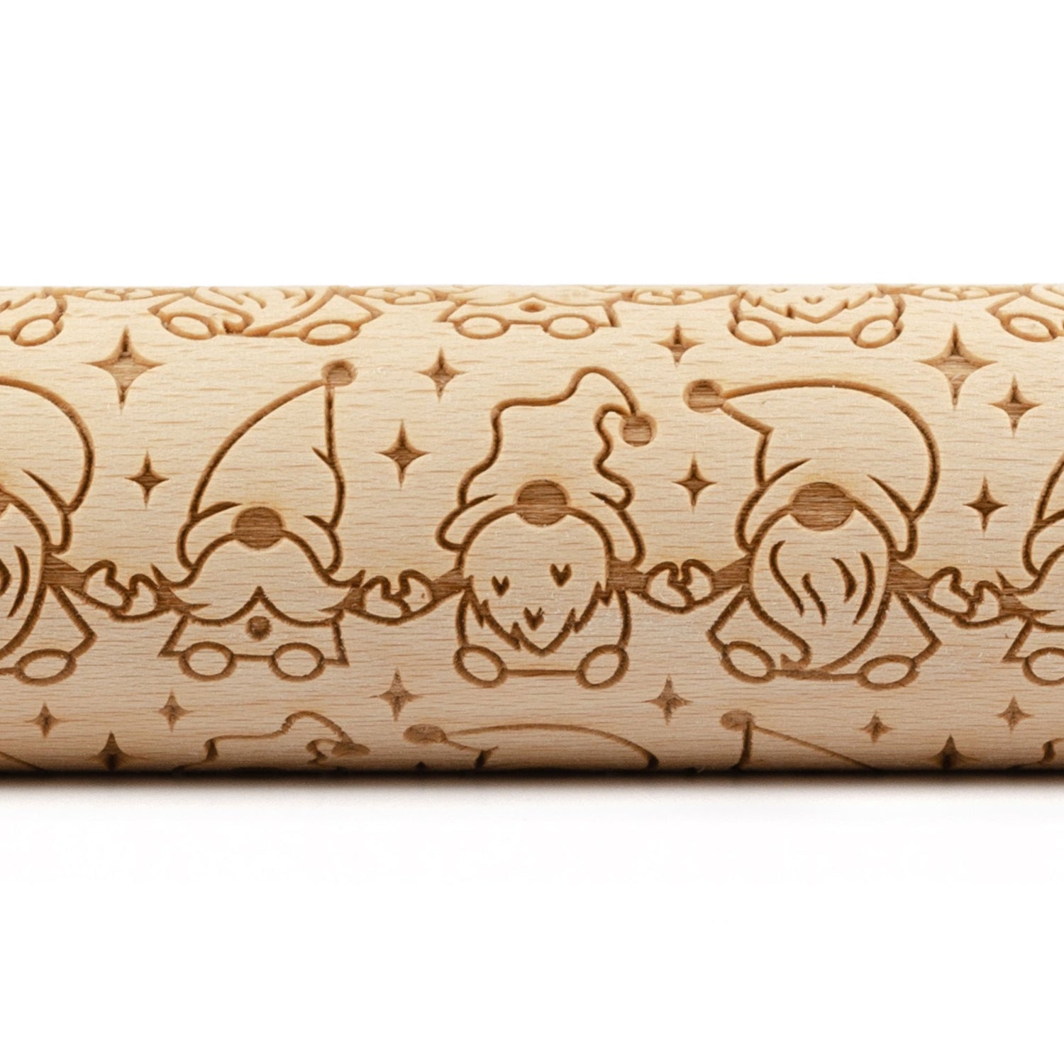 Folkroll Motiv Teigrolle "Wichtel" 43 cm