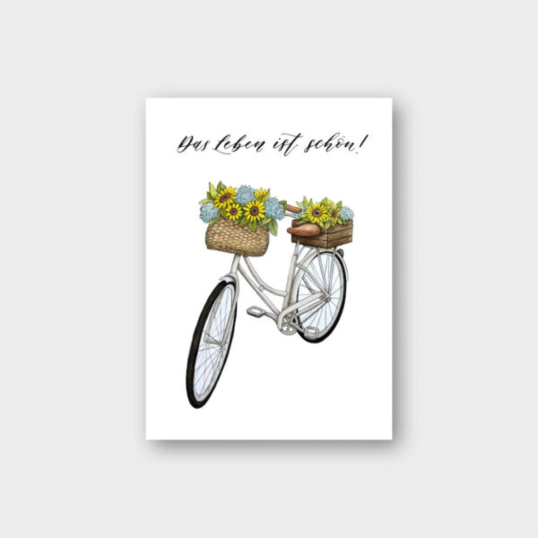 Frollein Lücke Postkarte "Schönes Leben"