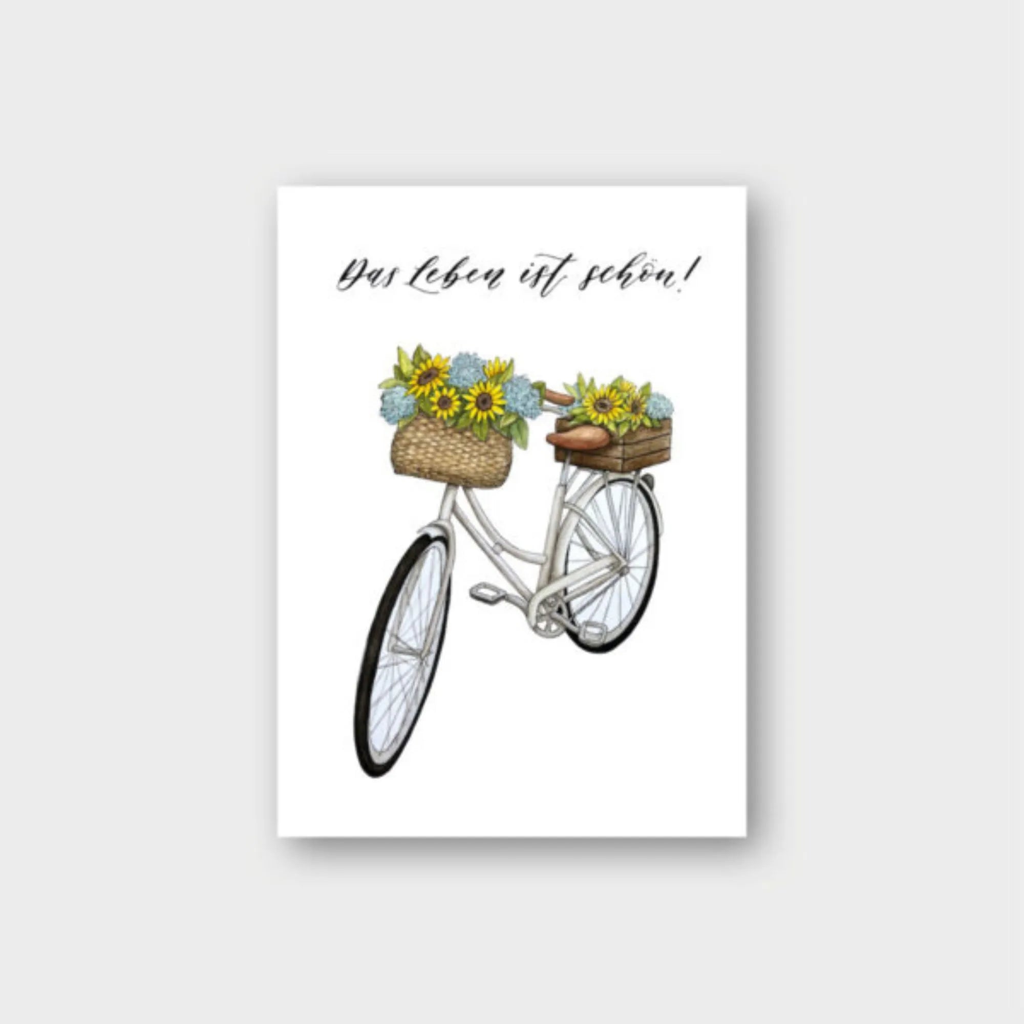 Frollein Lücke Postkarte "Schönes Leben"