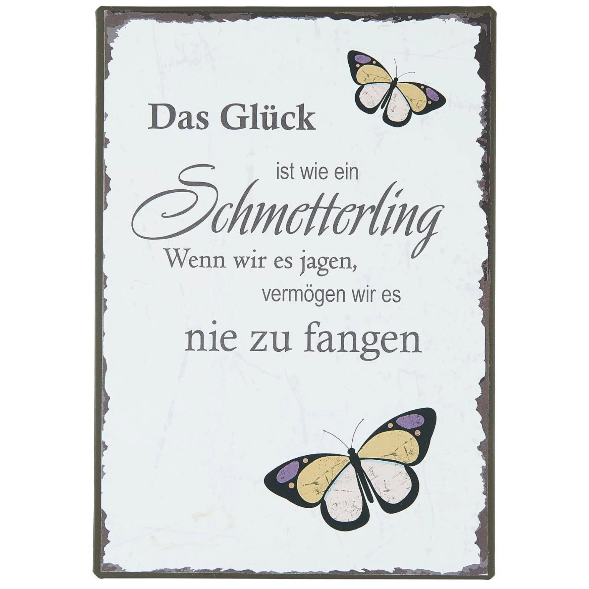 ib laursen Schild Das Glück 20 x 14 cm anna und ole shop