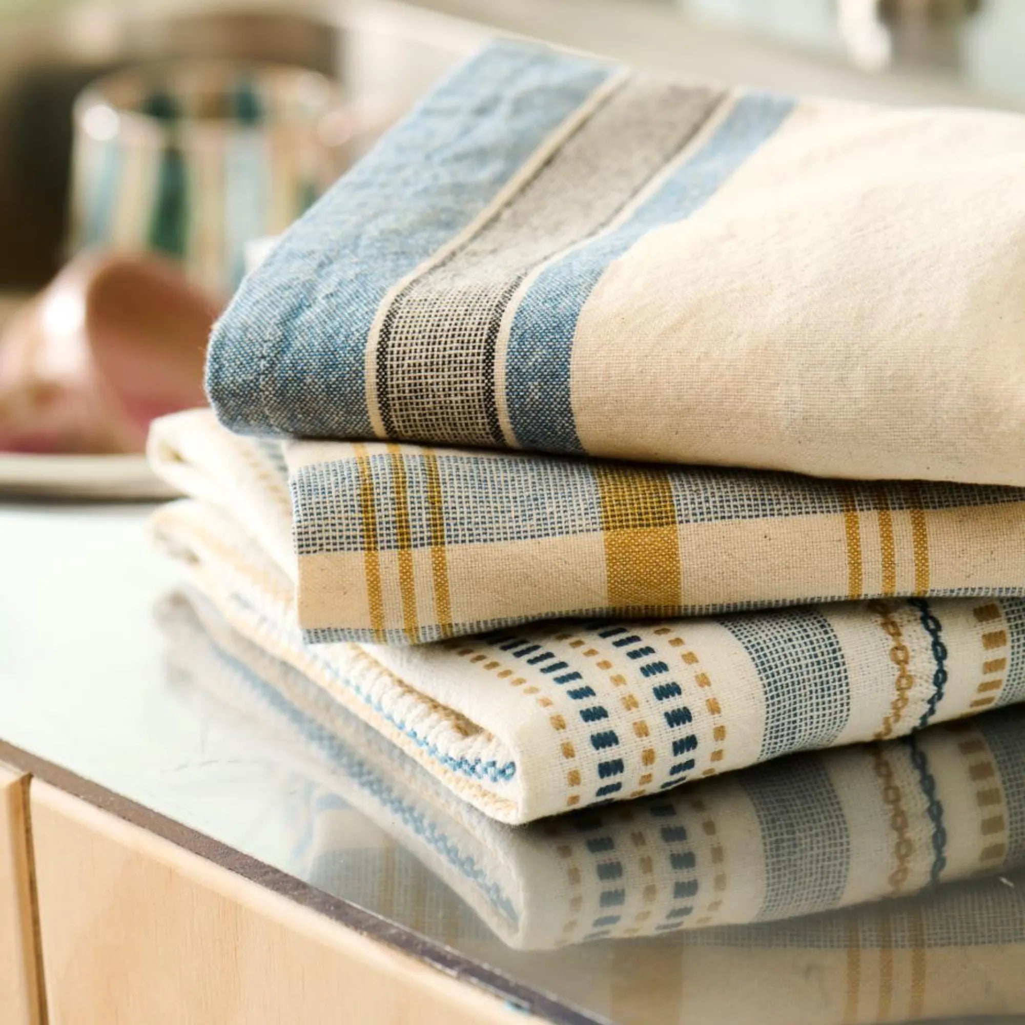 Ib Laursen Geschirrtuch "Celine" 50 x 70 cm aus Baumwolle