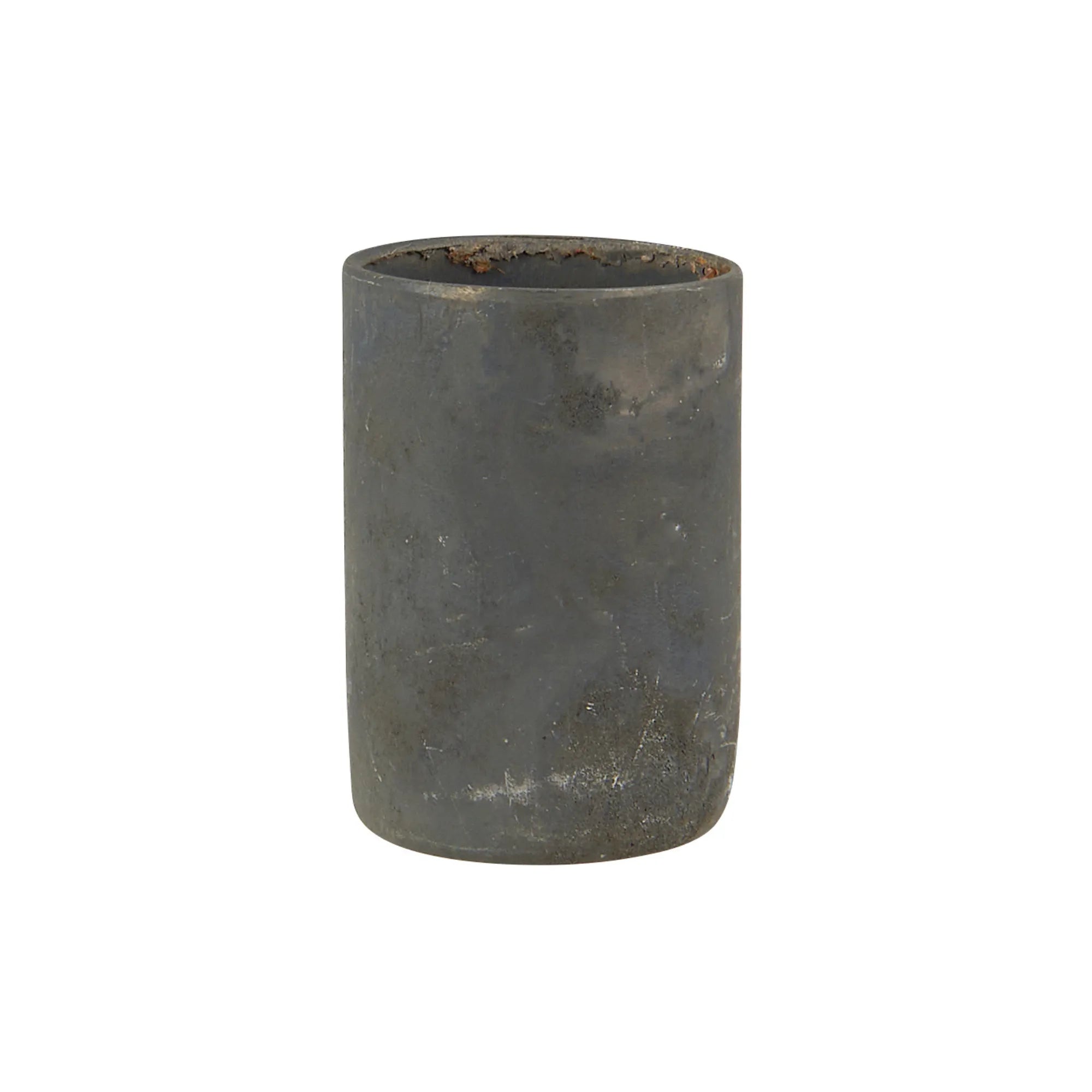 Ib Laursen Kerzenhalter magnetisch zinkfarben für Stabkerzen