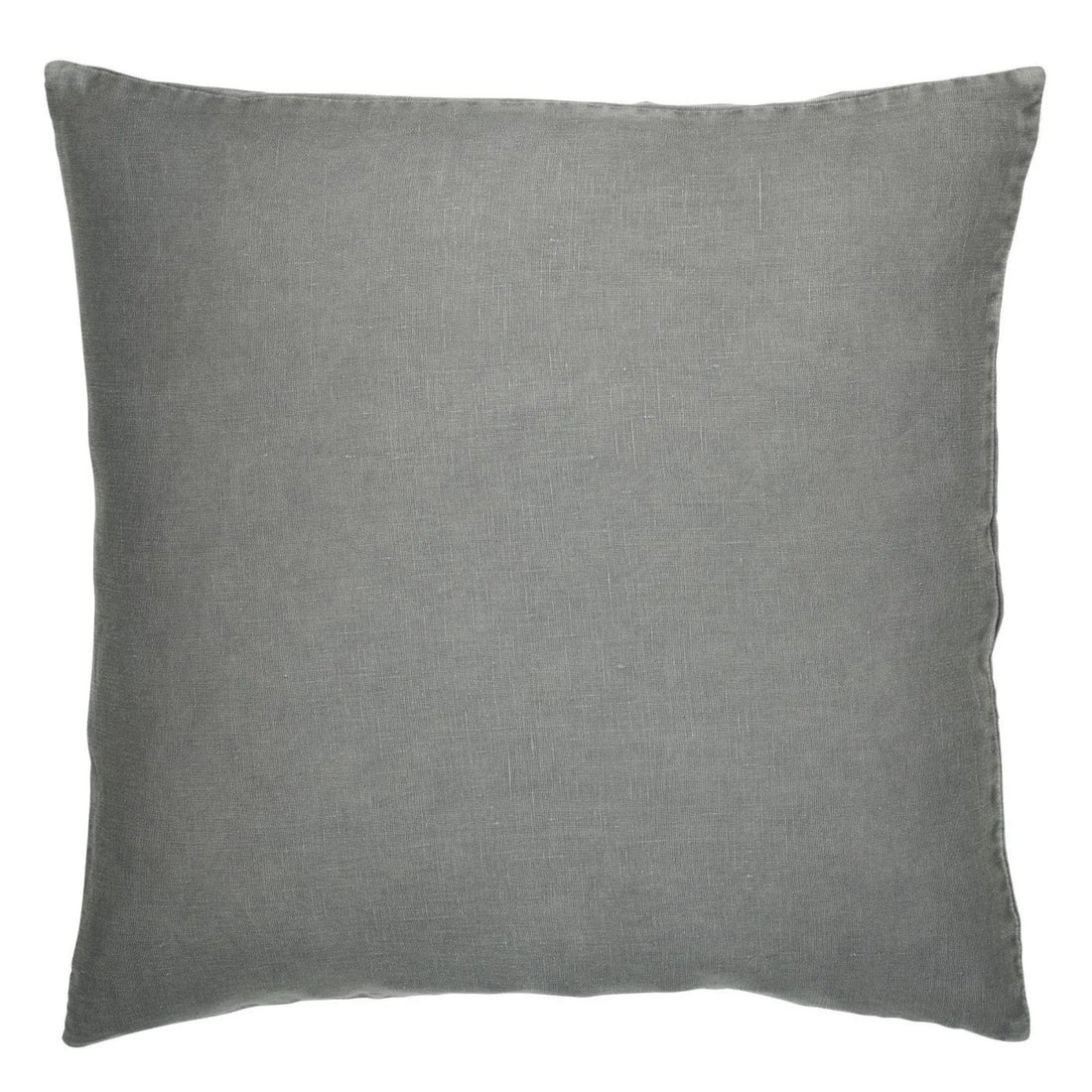 Ib Laursen Kissenbezug aus Leinen "Smoke" grau 50 cm