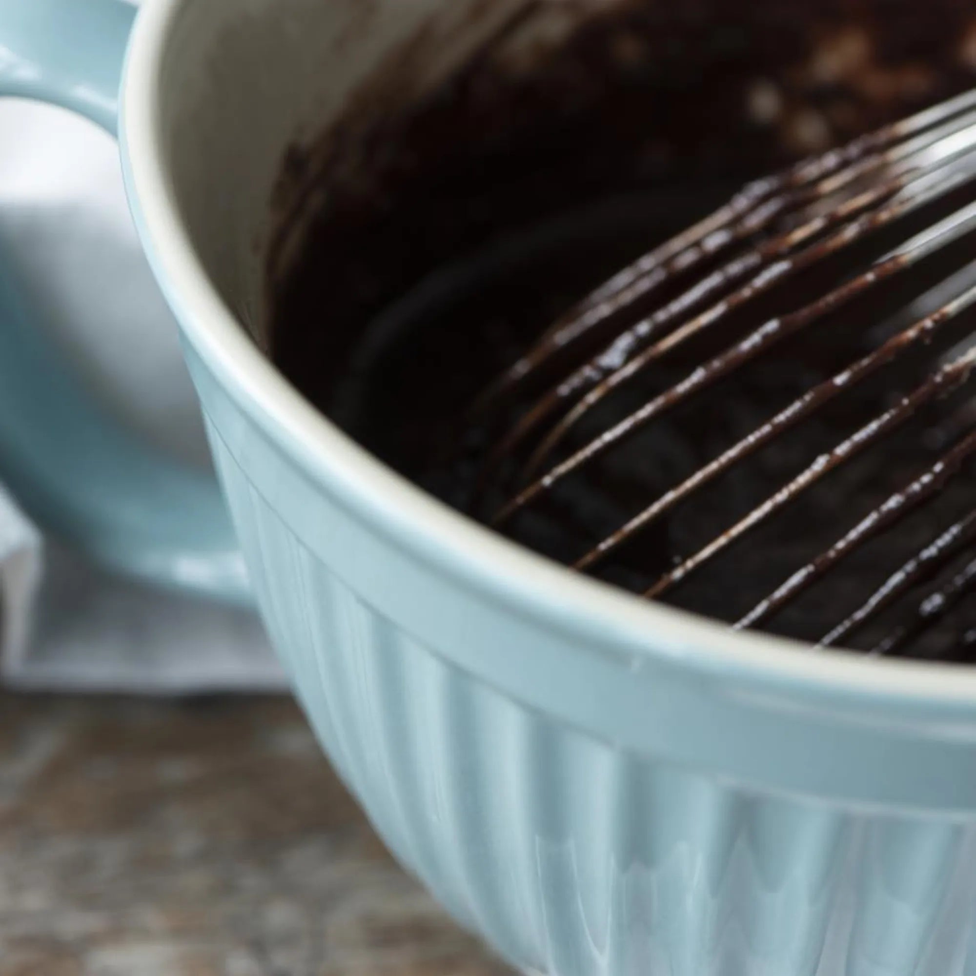 Ib Laursen Rührschüssel "Mynte" 24 cm Aqua Haze blau