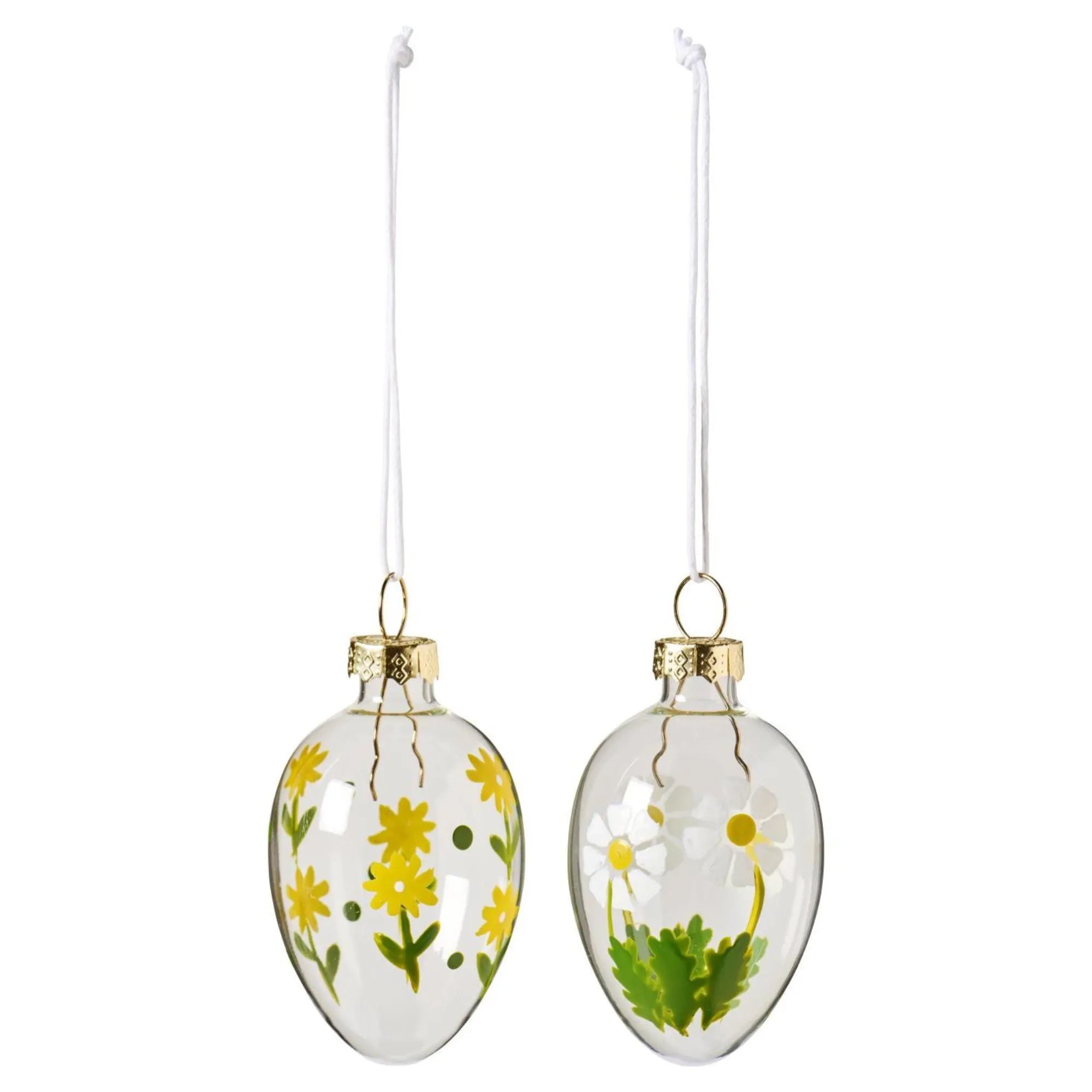 ib laursen osterei aus glas mit blumen anna und ole shop