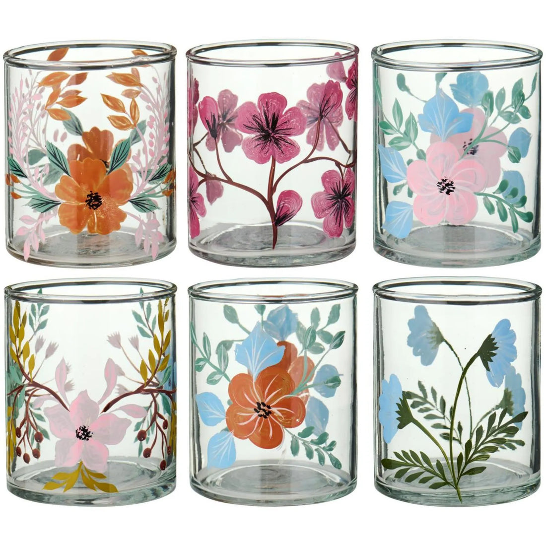 Ib Laursen Kerzenhalter für Teelichter handbemalt in 6 verschiedenen Varianten