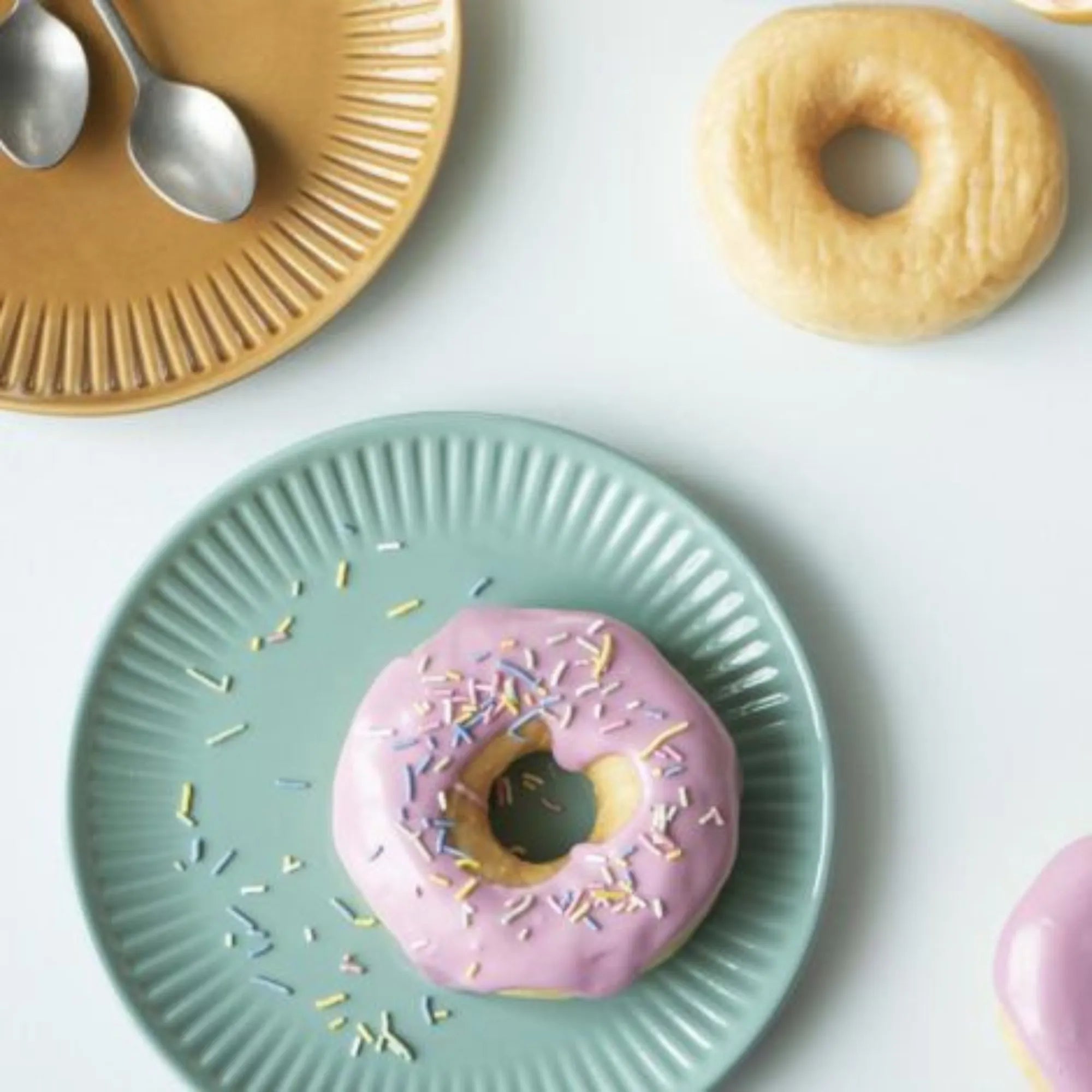 Ib Laursen Teller Mynte Aqua Haze blau ø 19,5 cm