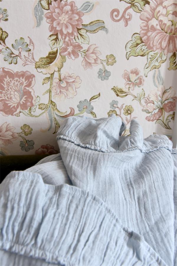 Jeanne d`Arc Living Tagesdecke hellblau "Ballad Blue"