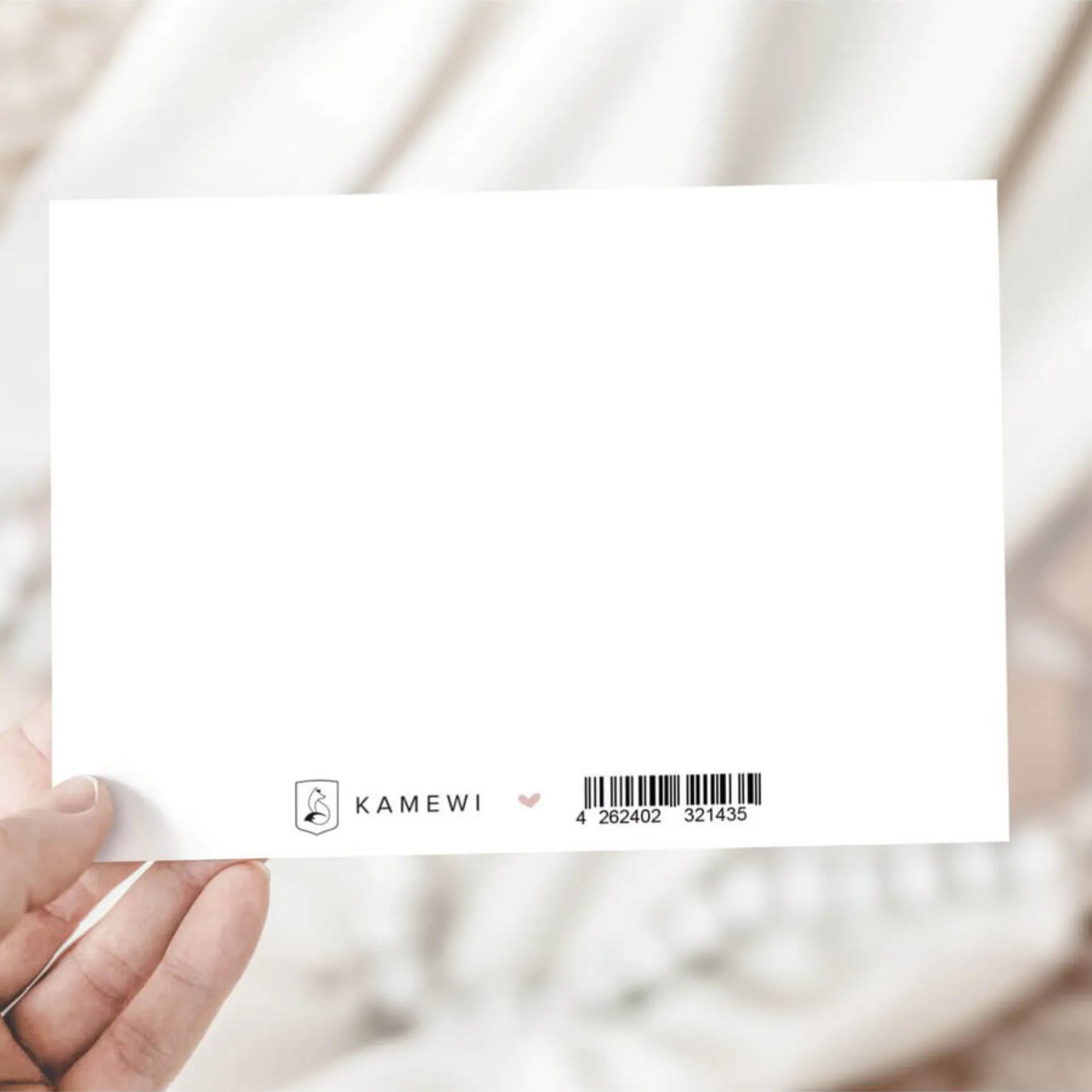 Kamewi Postkarte "Herzensmenschen"